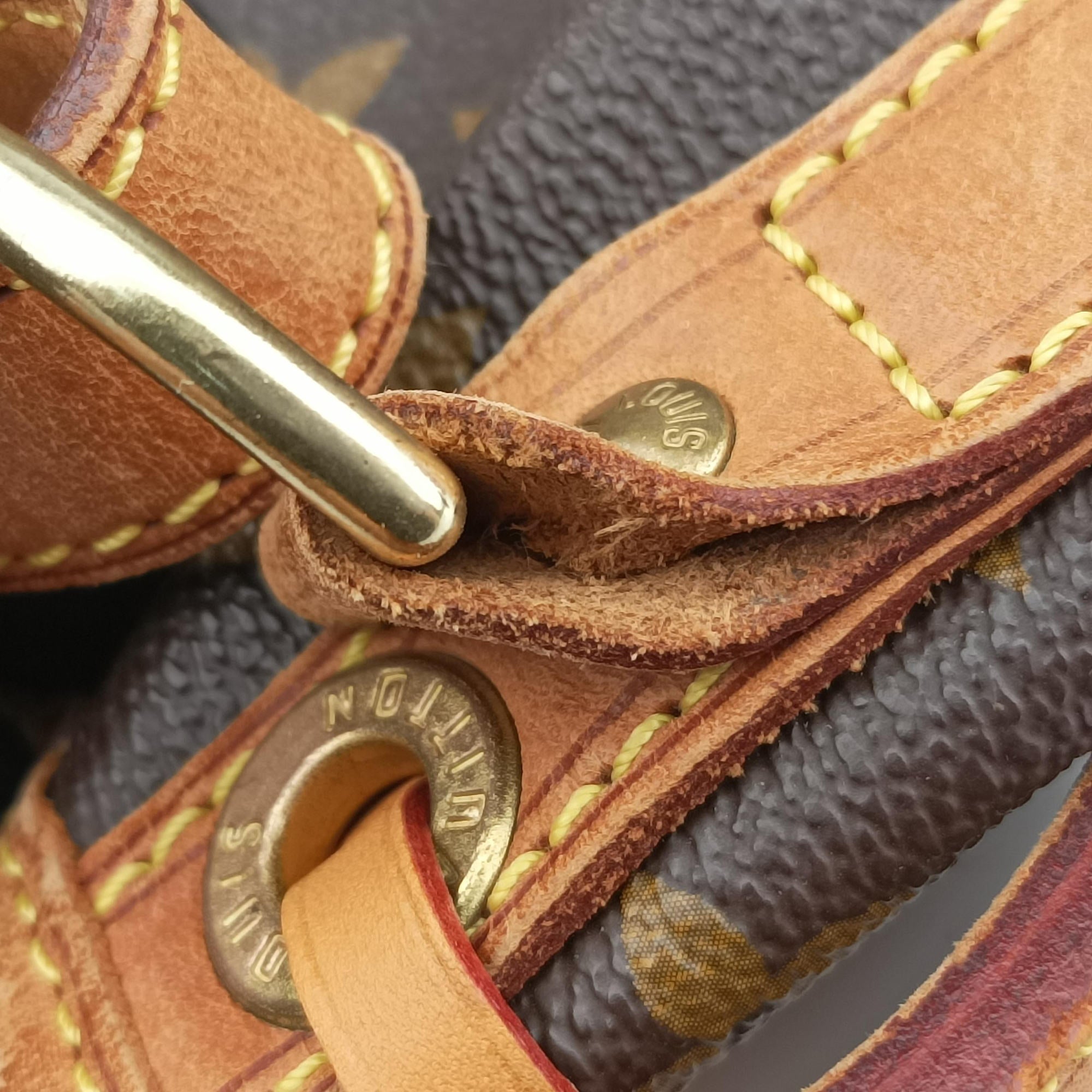 Secondhand Louis Vuitton Noe Brown Monogram Canvas M42224 shoulderbag | stylenewstar