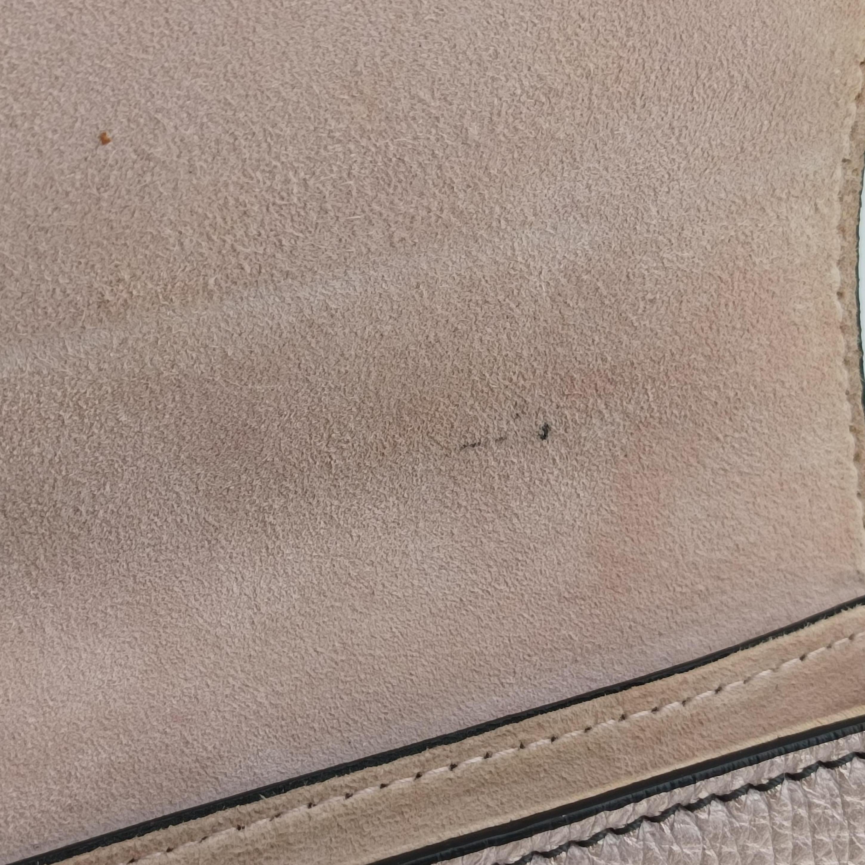 Pre-owned Christian Dior flap Gold leather  clutchbag | stylenewstar