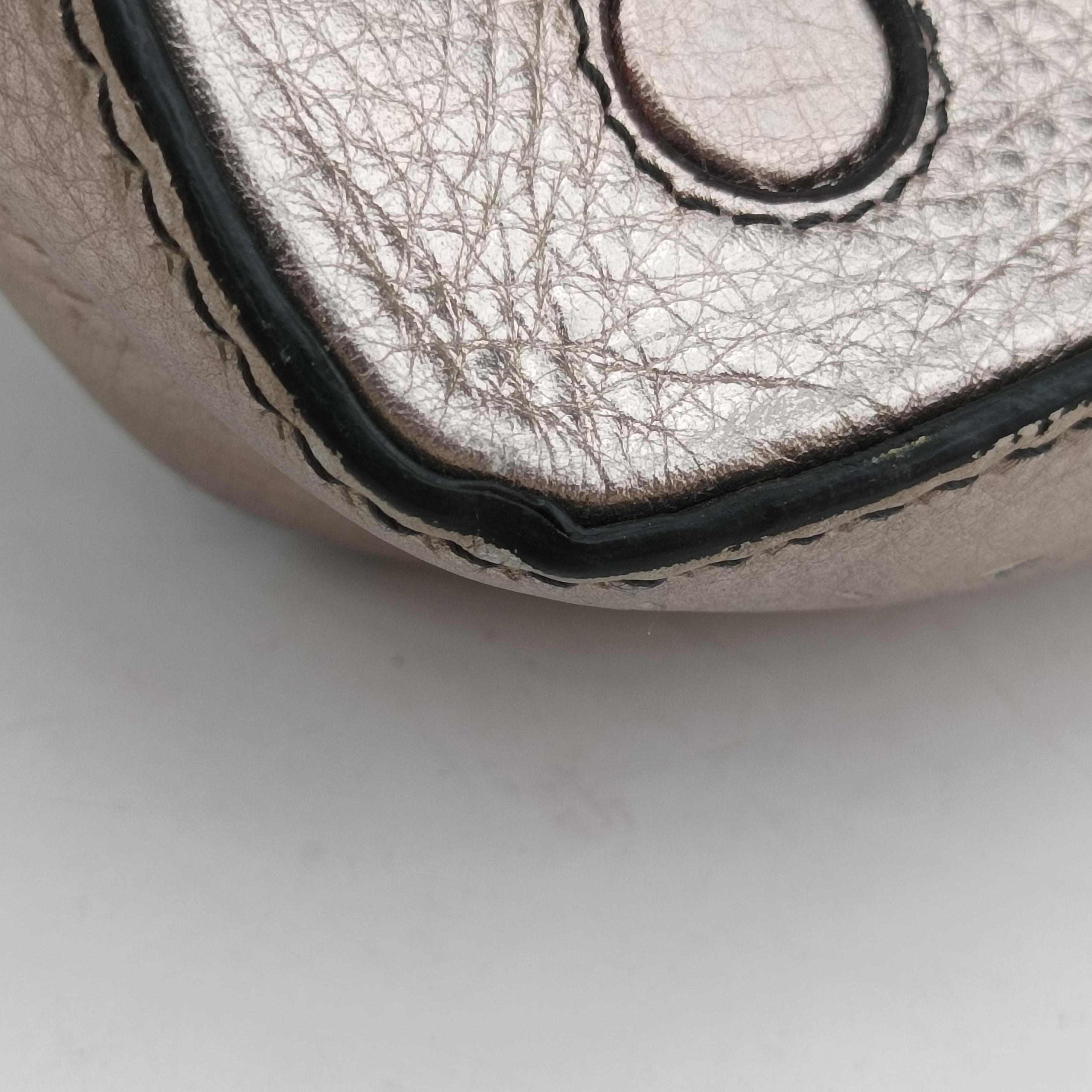 Pre-owned Christian Dior flap Gold leather  clutchbag | stylenewstar