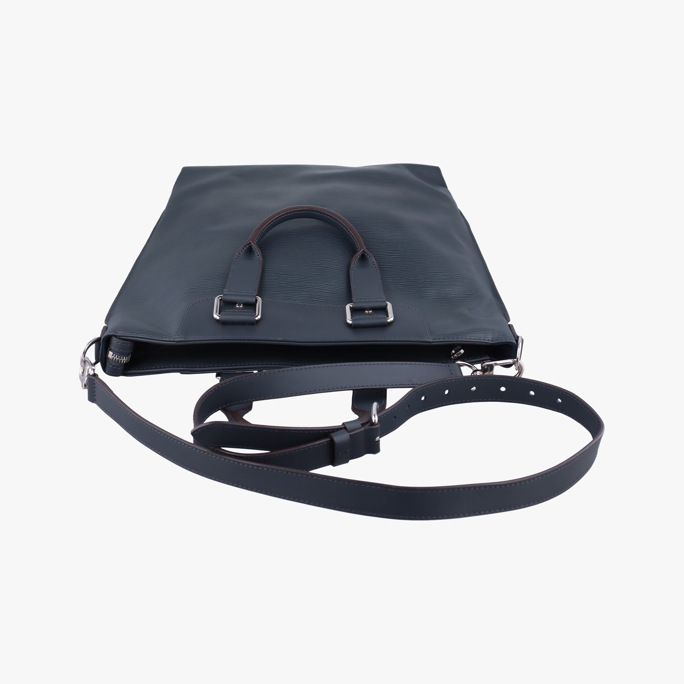 Pre-owned Louis Vuitton Cabas joule Navy epi M50112 handbag | stylenewstar