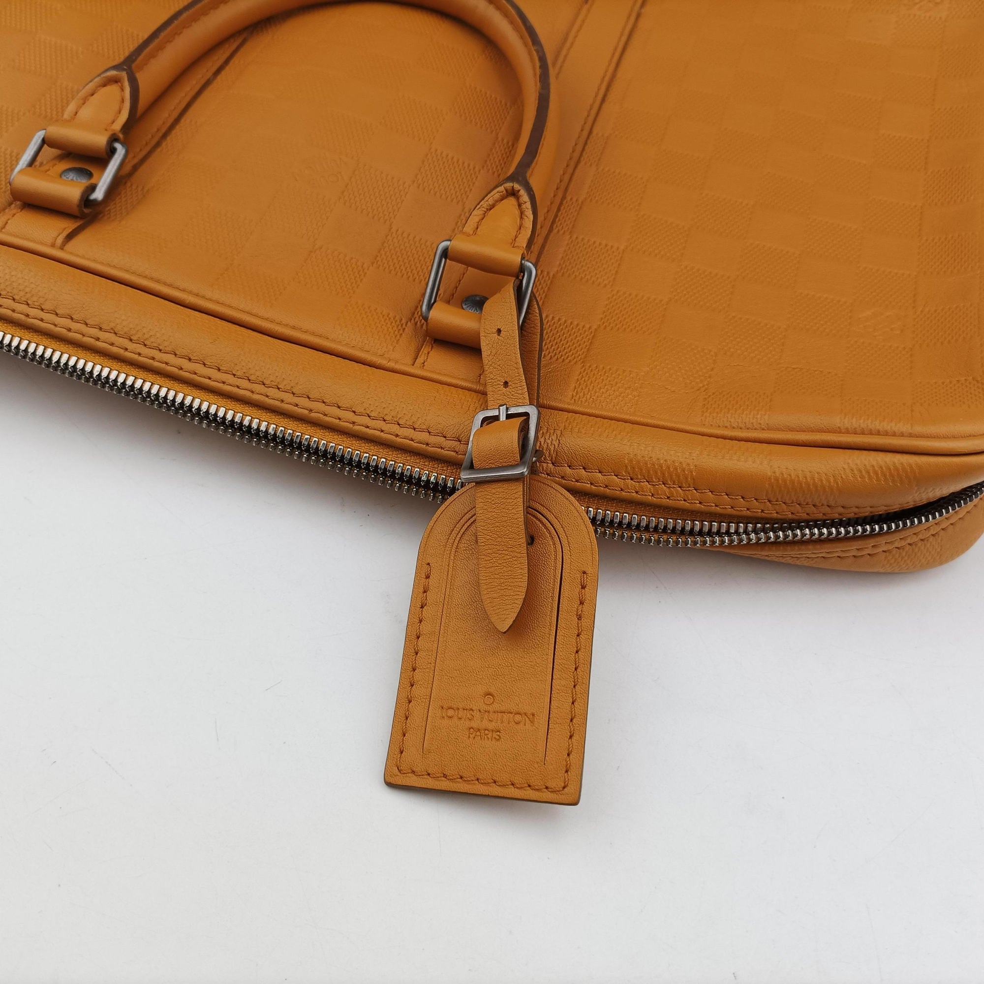 Vintage Louis Vuitton Porte Documents Voyage SOLAR Damier Infini N41218 handbag | stylenewstar