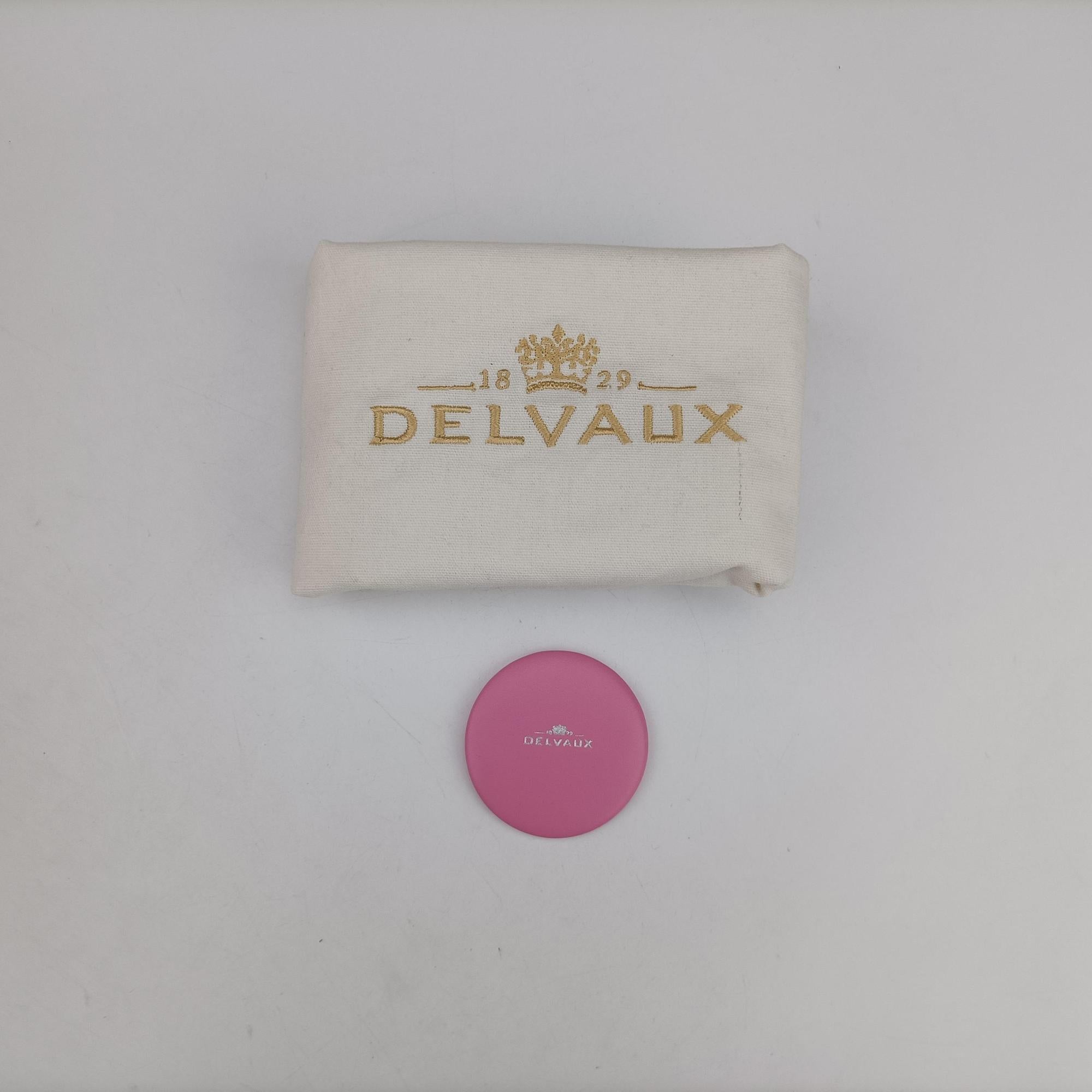 Secondhand Delvaux Simplissime City Mini Pink Suede×leather  shoulderbag | stylenewstar