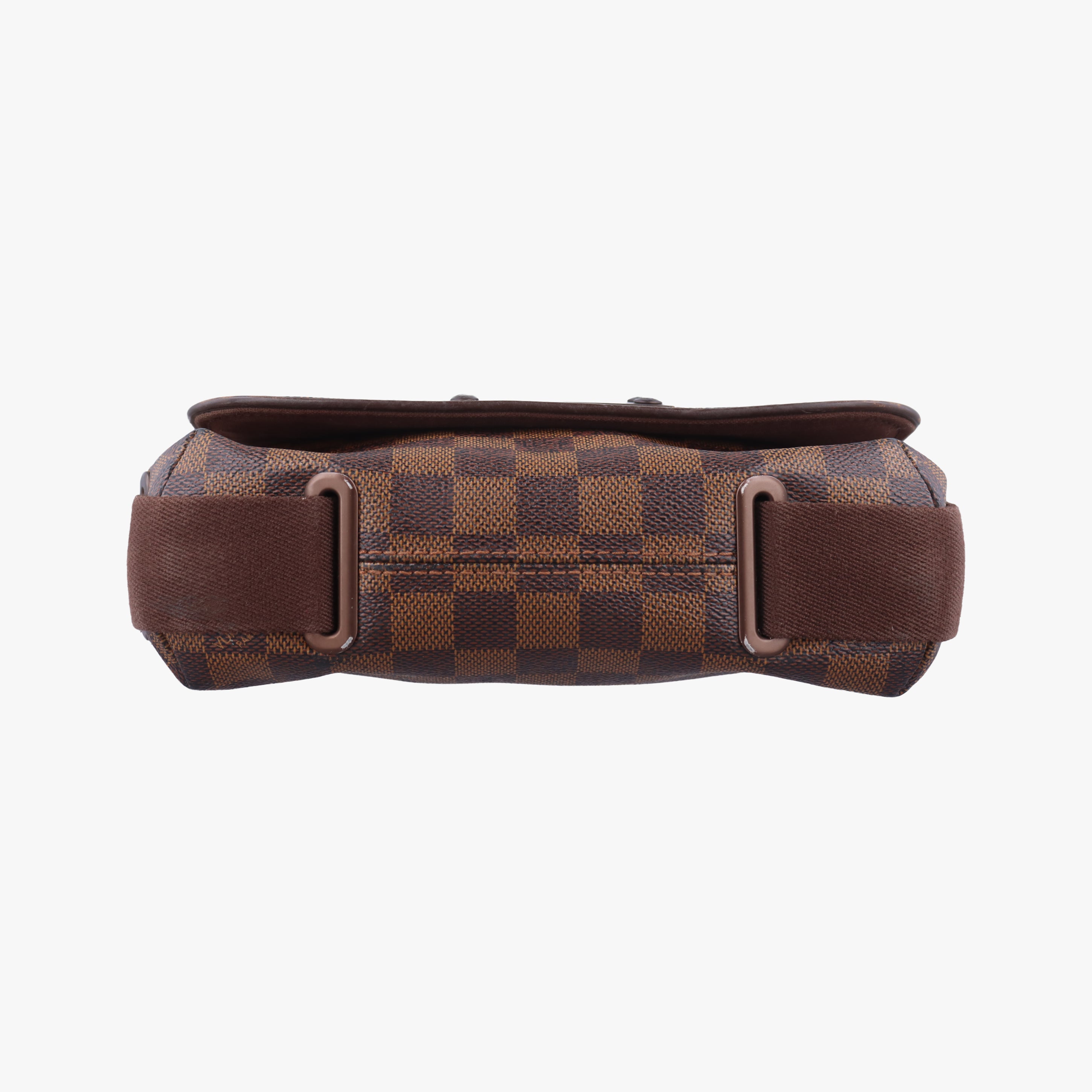 Pre-owned Louis Vuitton BROOKLYN PM EBENE Damier Canvas N51210 shoulderbag | stylenewstar
