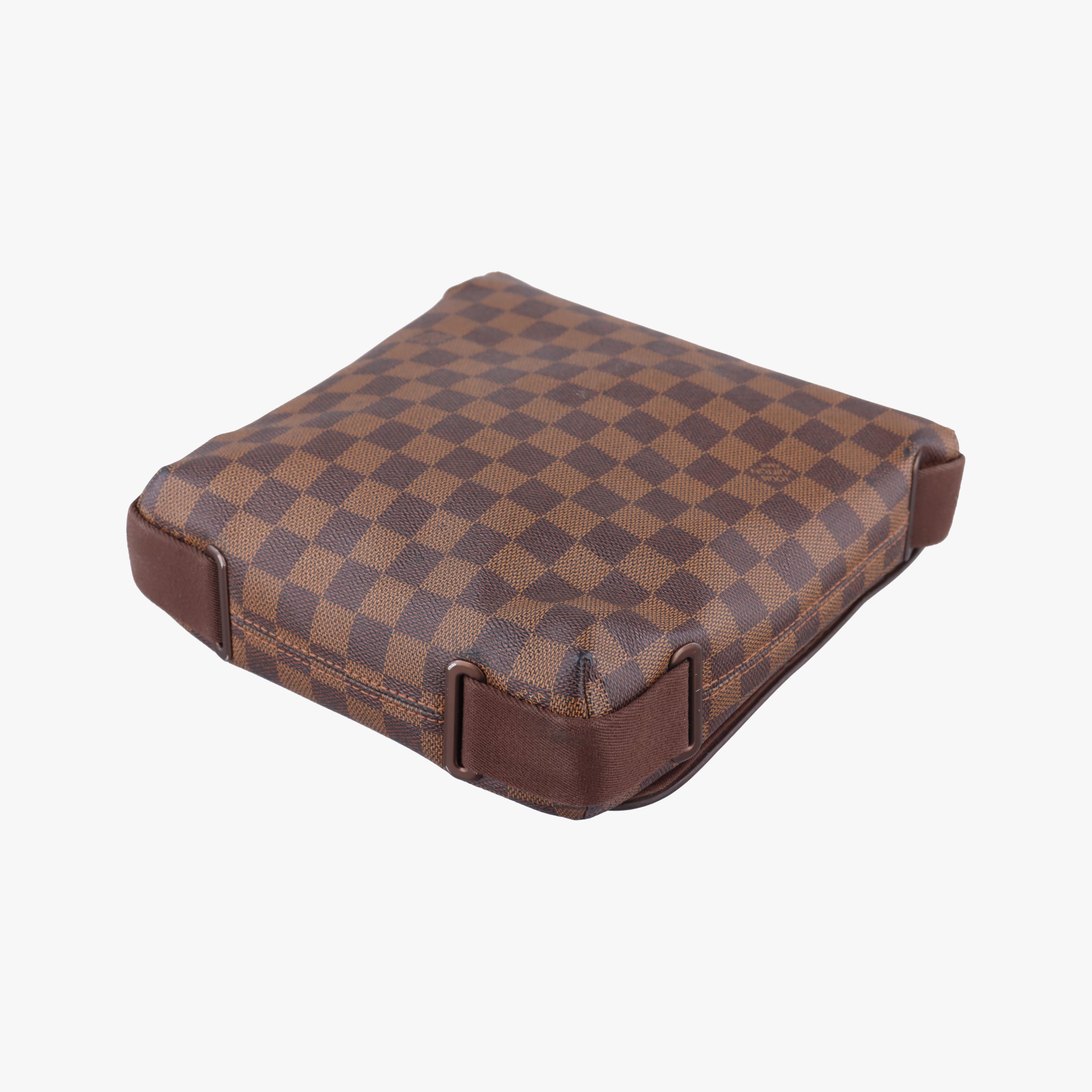 Pre-owned Louis Vuitton BROOKLYN PM EBENE Damier Canvas N51210 shoulderbag | stylenewstar