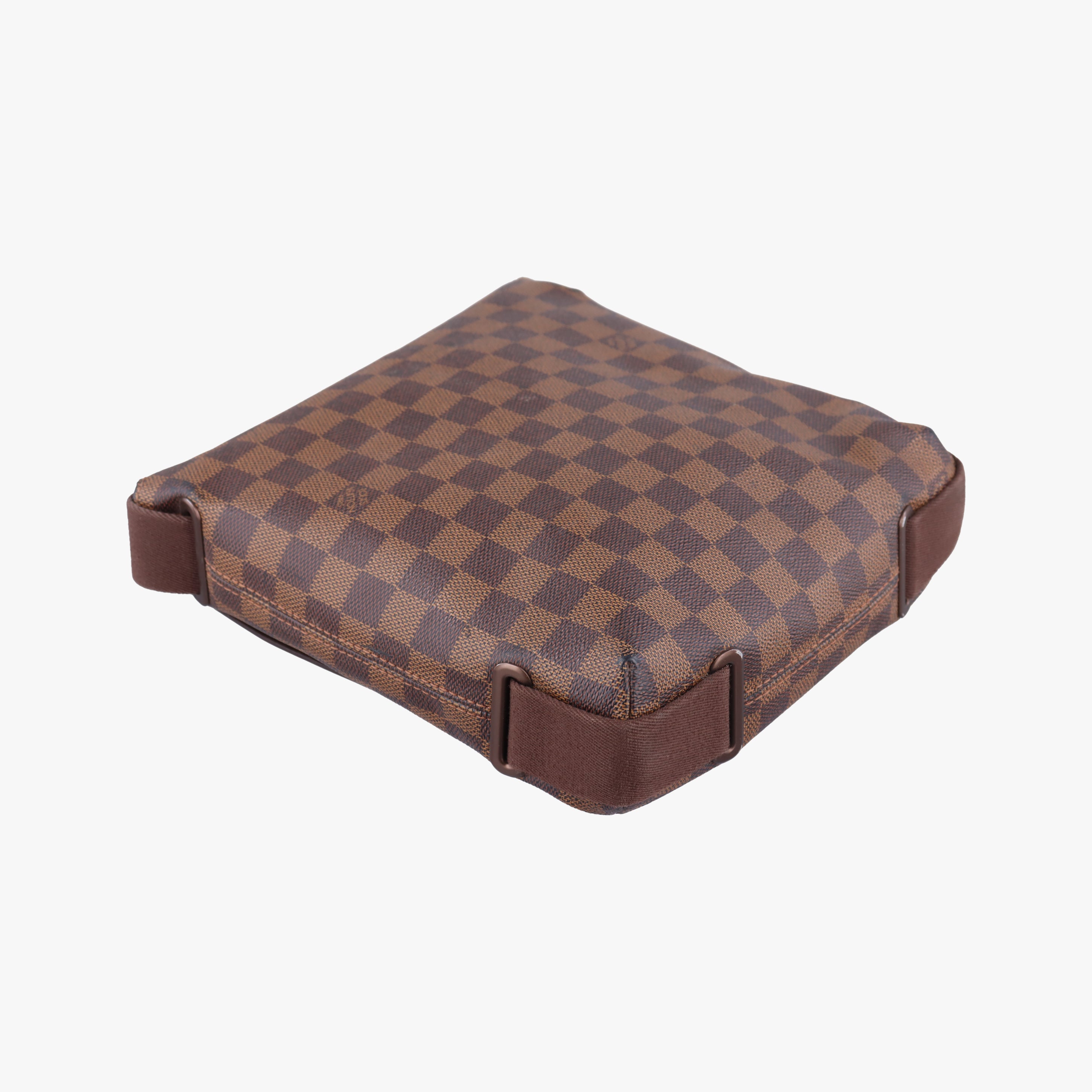 Pre-owned Louis Vuitton BROOKLYN PM EBENE Damier Canvas N51210 shoulderbag | stylenewstar