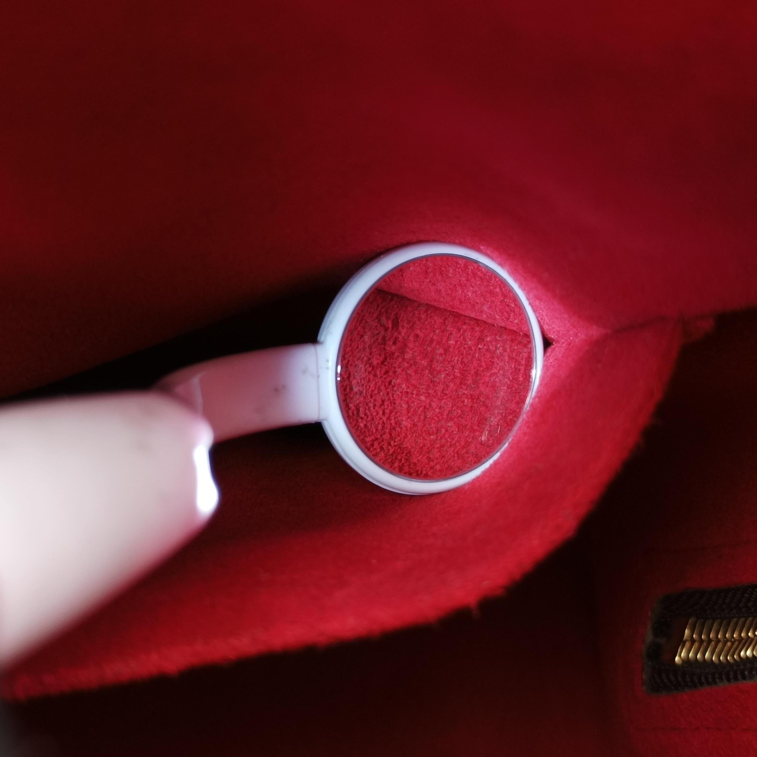 Pre-owned Louis Vuitton Triana EBENE Damier Canvas N51155 handbag | stylenewstar