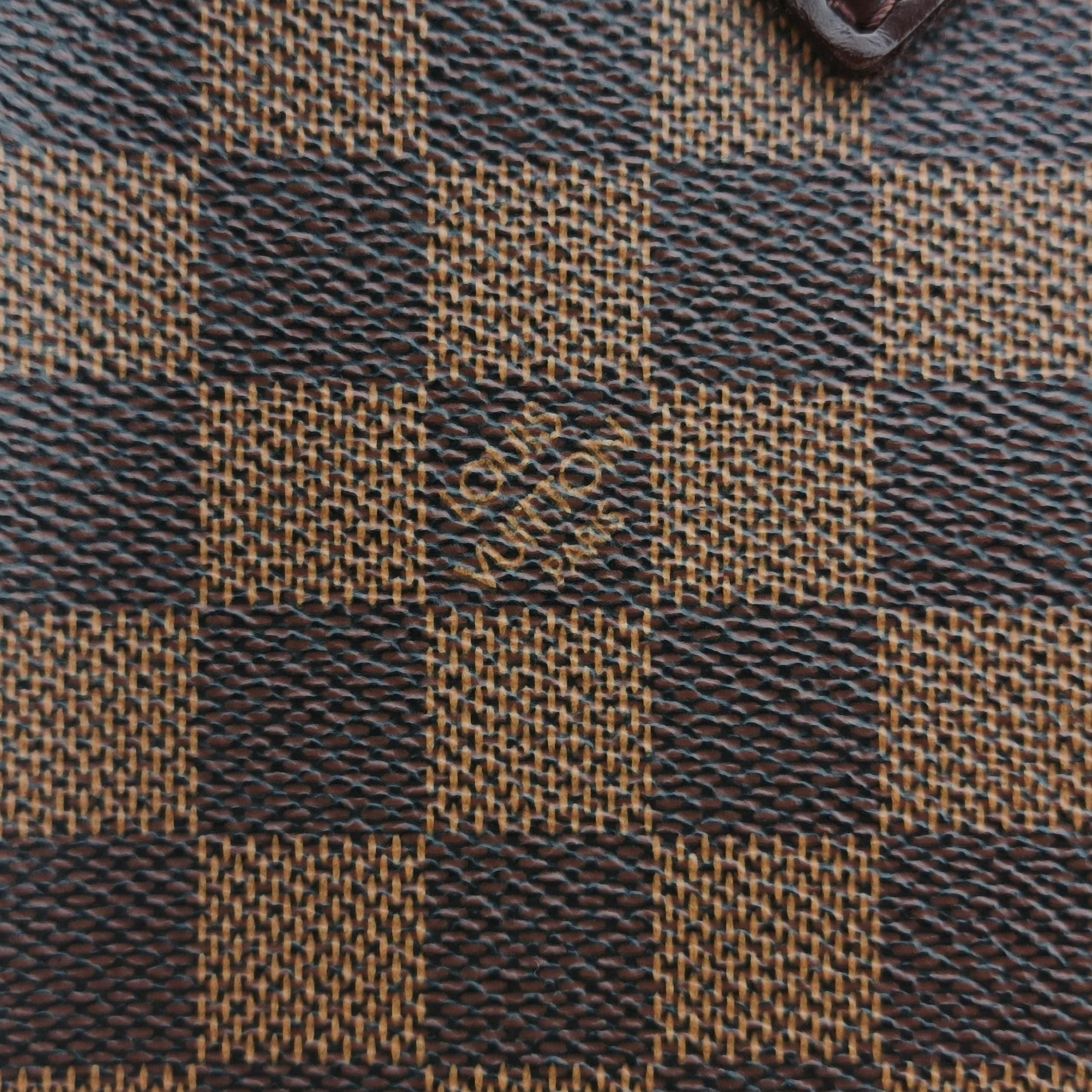 Pre-owned Louis Vuitton Triana EBENE Damier Canvas N51155 handbag | stylenewstar