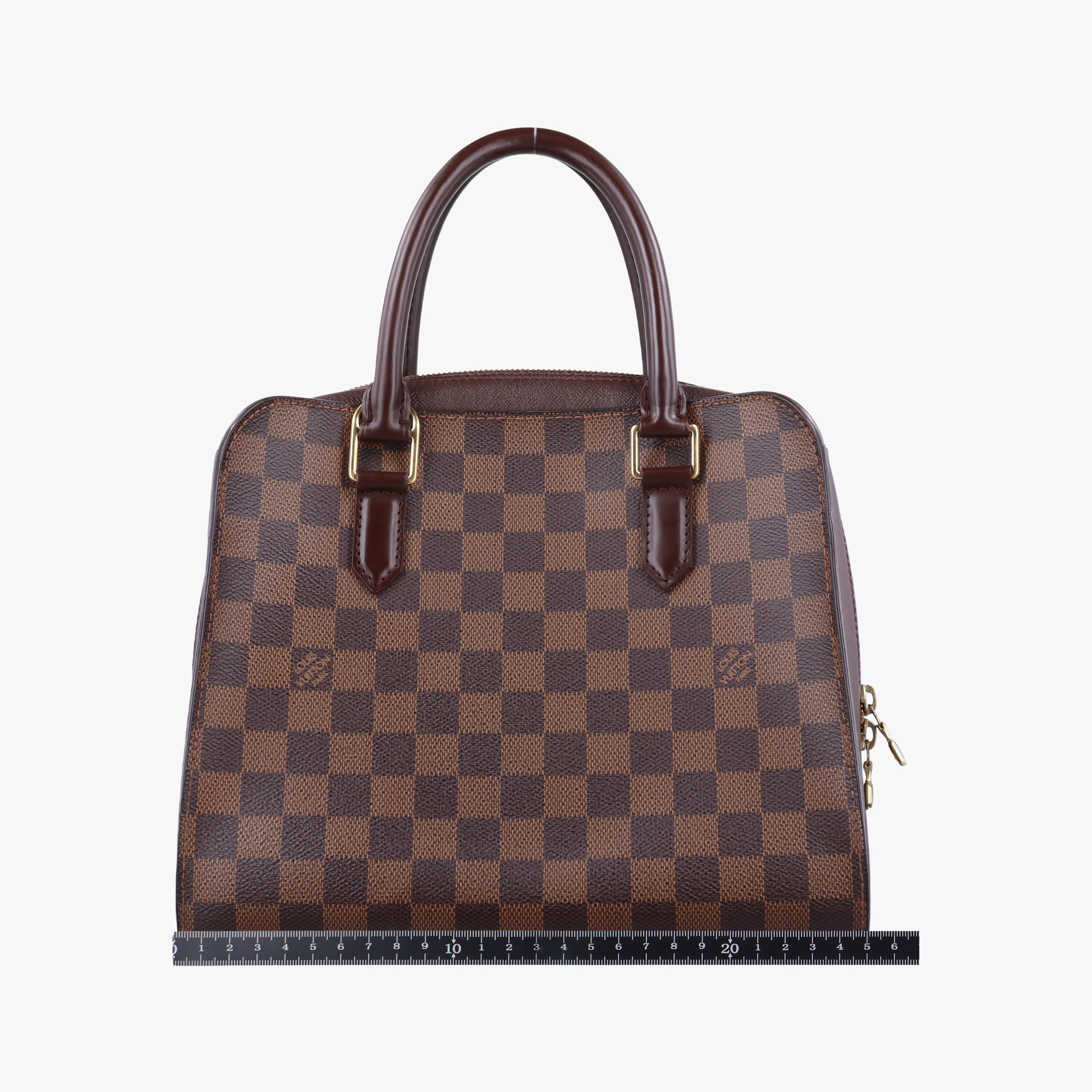 Pre-owned Louis Vuitton Triana EBENE Damier Canvas N51155 handbag | stylenewstar