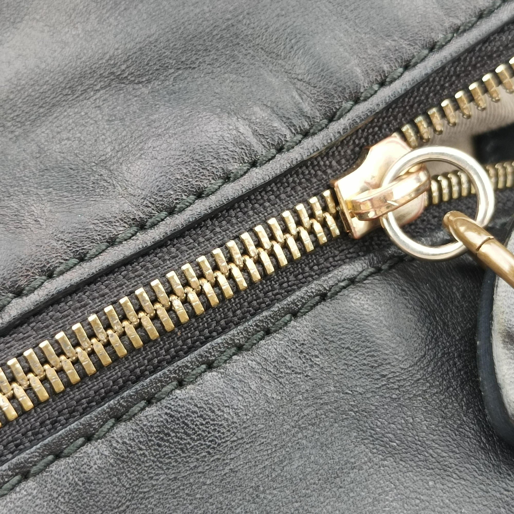 Vintage Dolce & Gabbana Mindy Black Leather  handbag | stylenewstar
