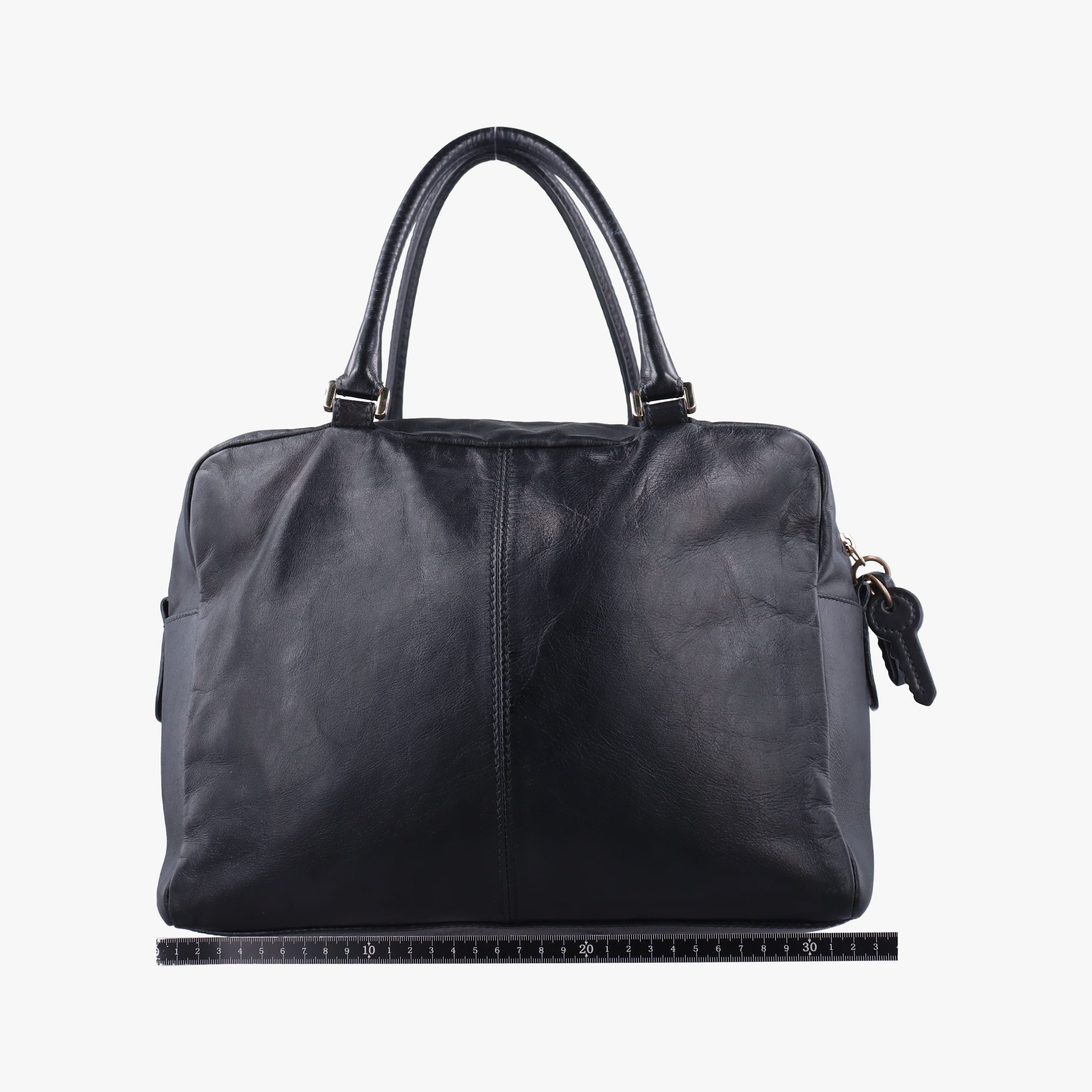 Vintage Dolce & Gabbana Mindy Black Leather  handbag | stylenewstar