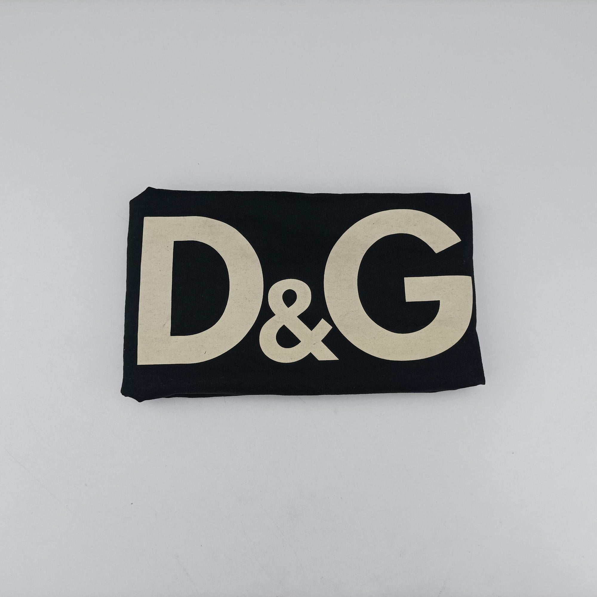 Vintage Dolce & Gabbana Mindy Black Leather  handbag | stylenewstar