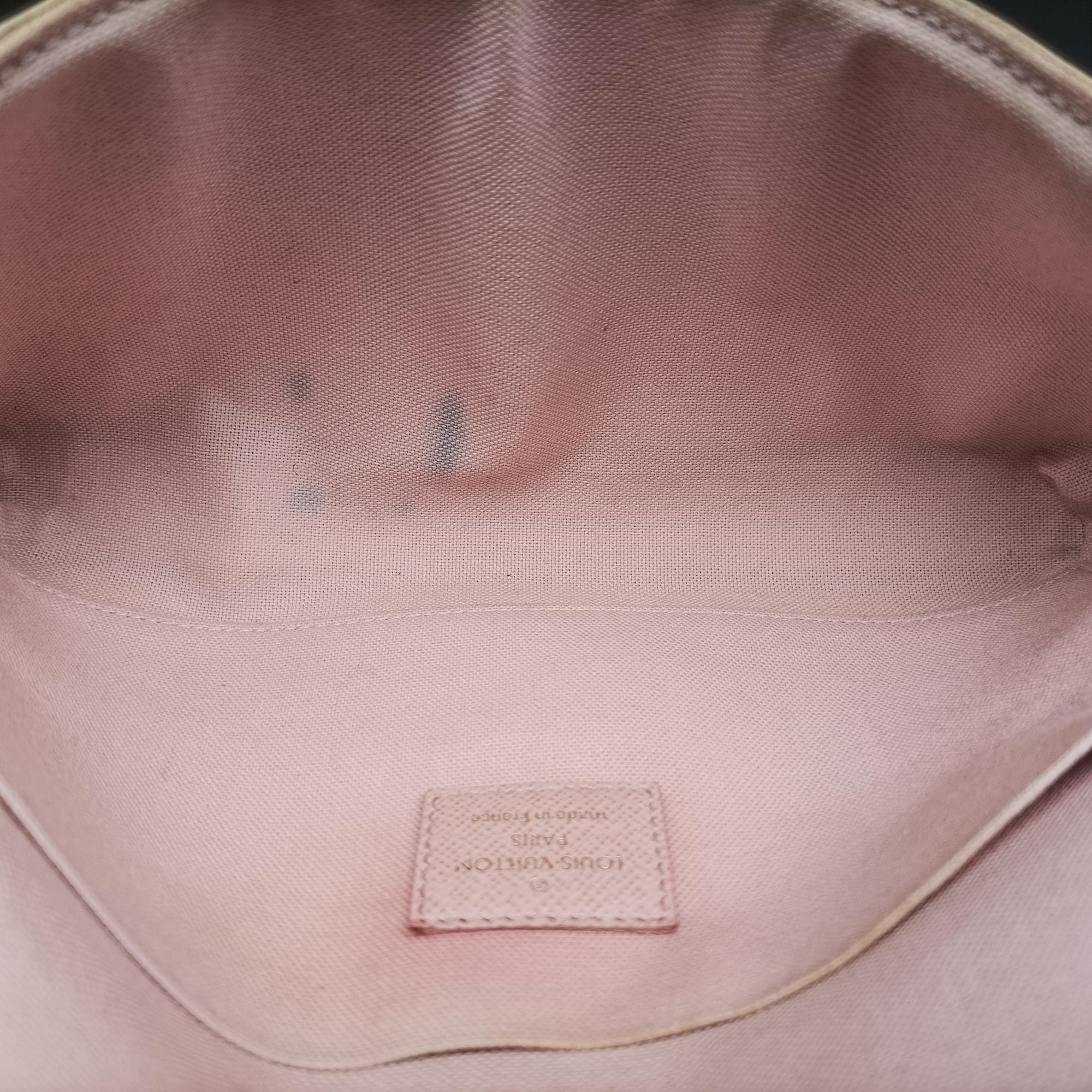 Pre-owned Louis Vuitton Pochette FeLICIE Azur Damier Canvas N63106 shoulderbag | stylenewstar