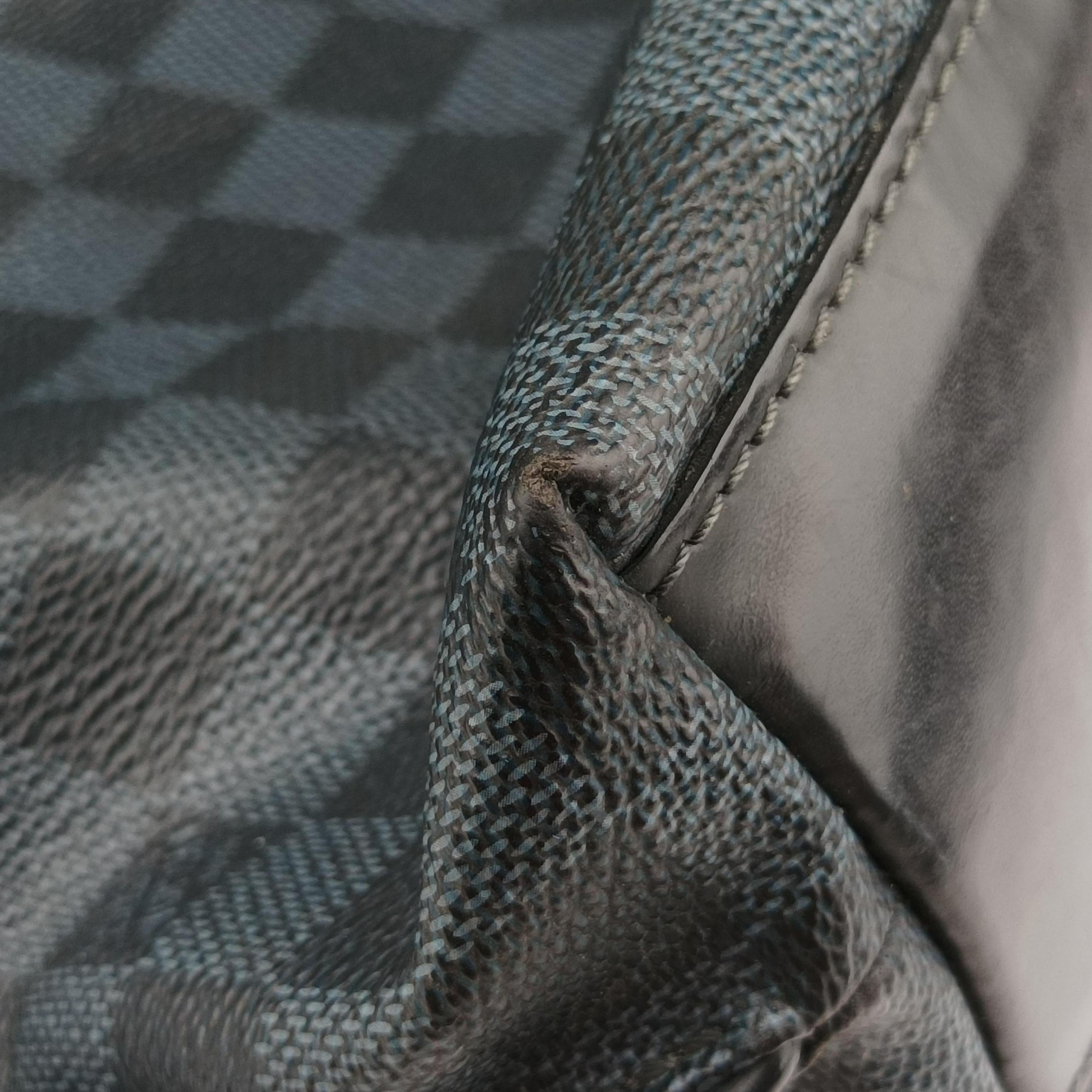 Vintage Louis Vuitton Cabas joule Navy Damier Cobalt N42223 handbag | stylenewstar