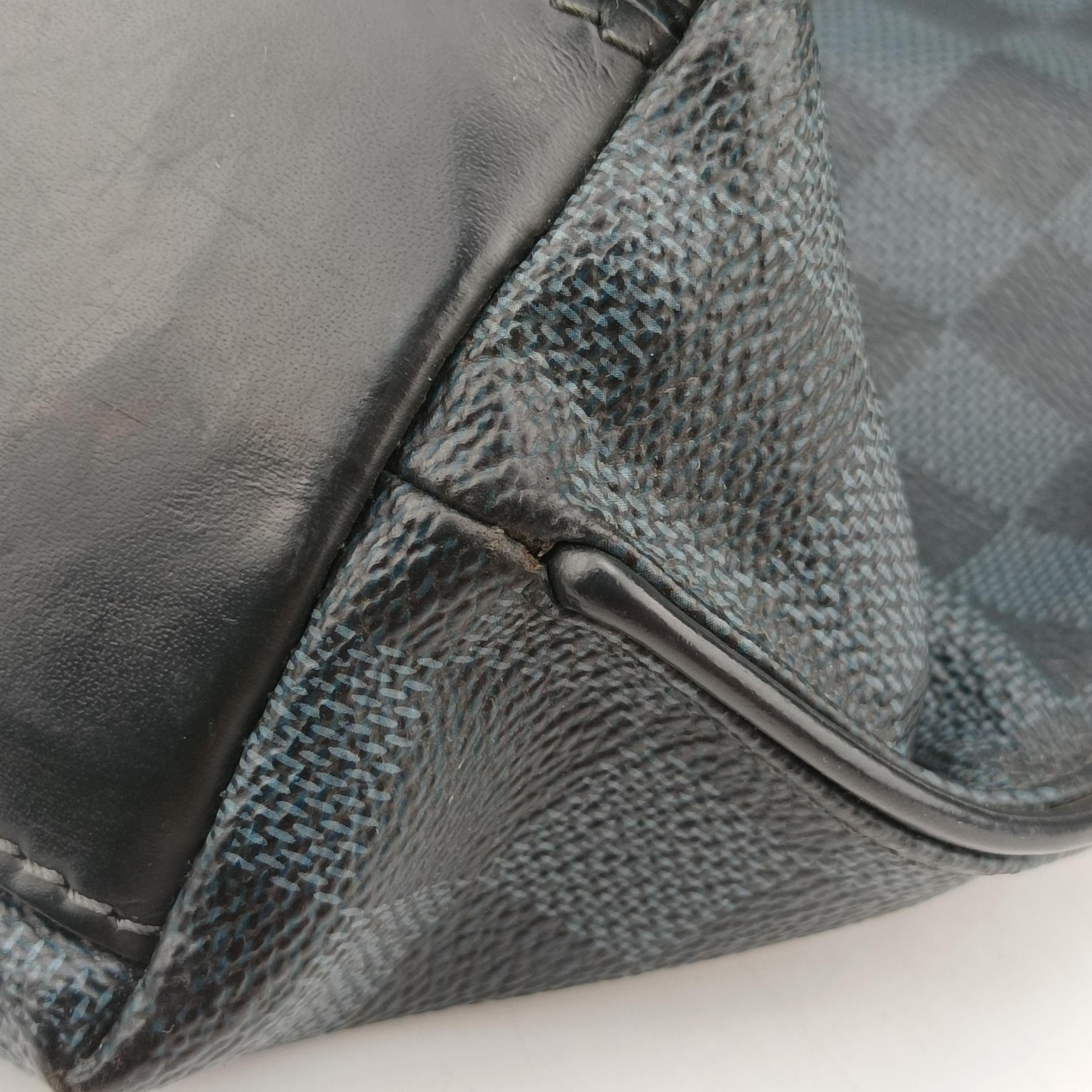 Vintage Louis Vuitton Cabas joule Navy Damier Cobalt N42223 handbag | stylenewstar