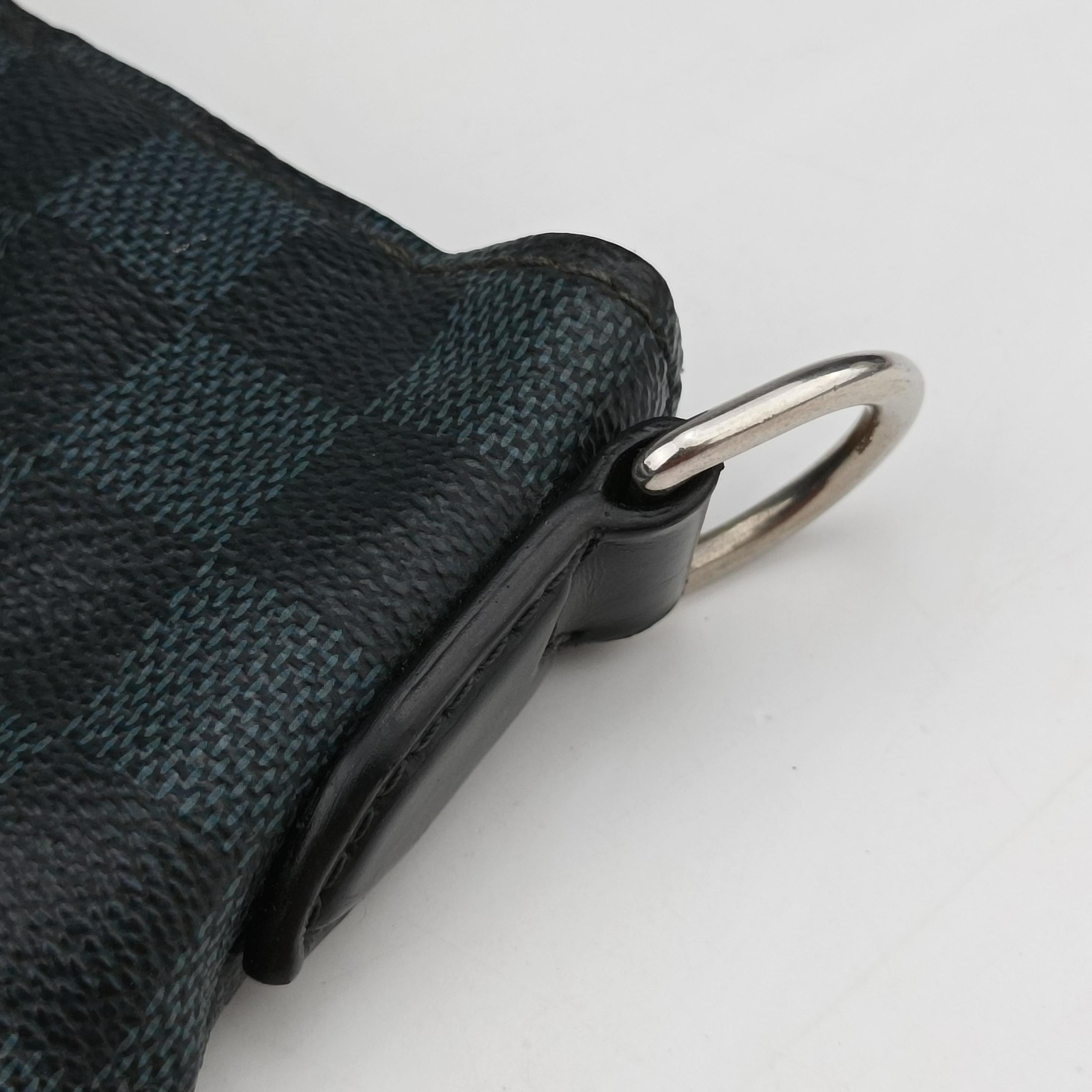 Vintage Louis Vuitton Cabas joule Navy Damier Cobalt N42223 handbag | stylenewstar