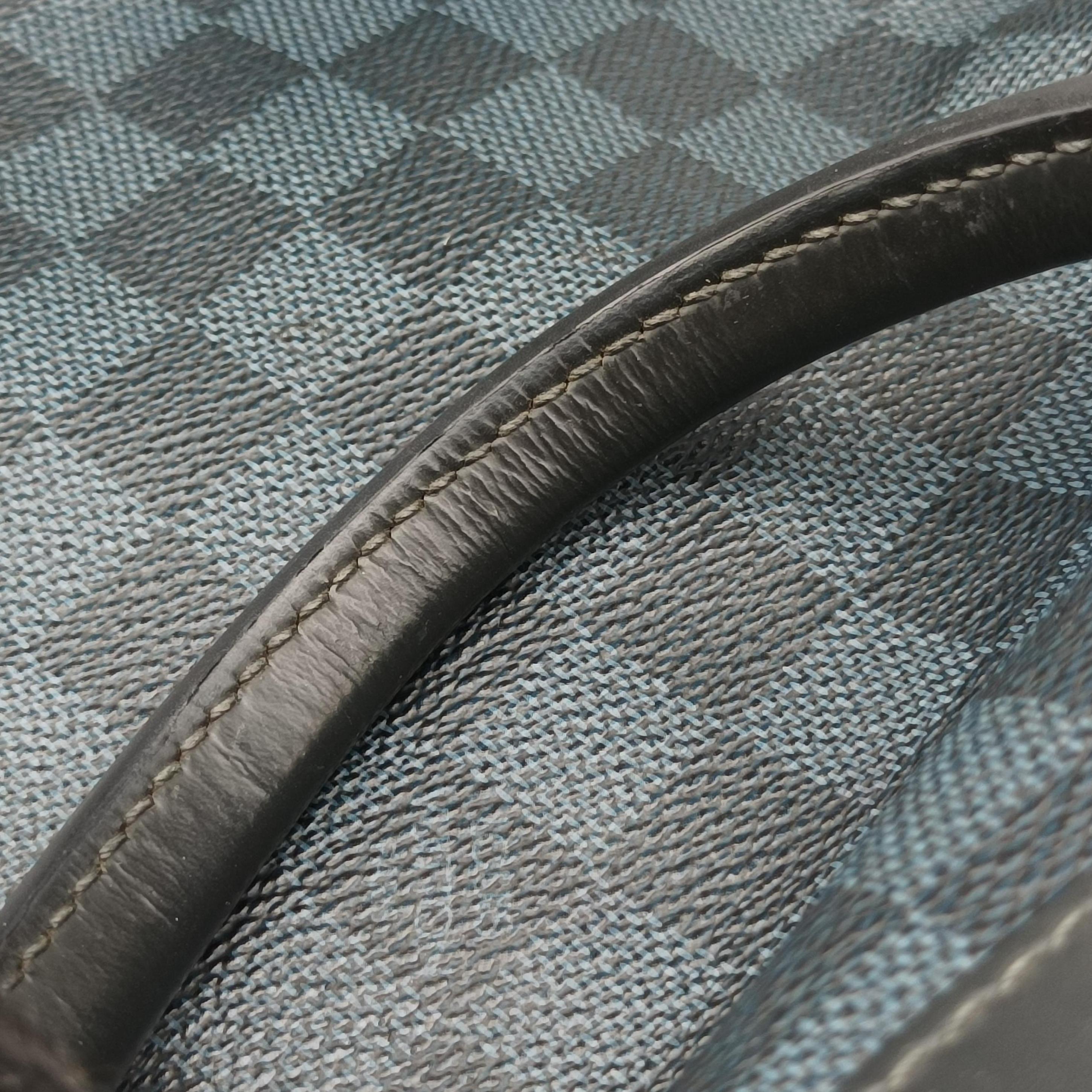 Vintage Louis Vuitton Cabas joule Navy Damier Cobalt N42223 handbag | stylenewstar