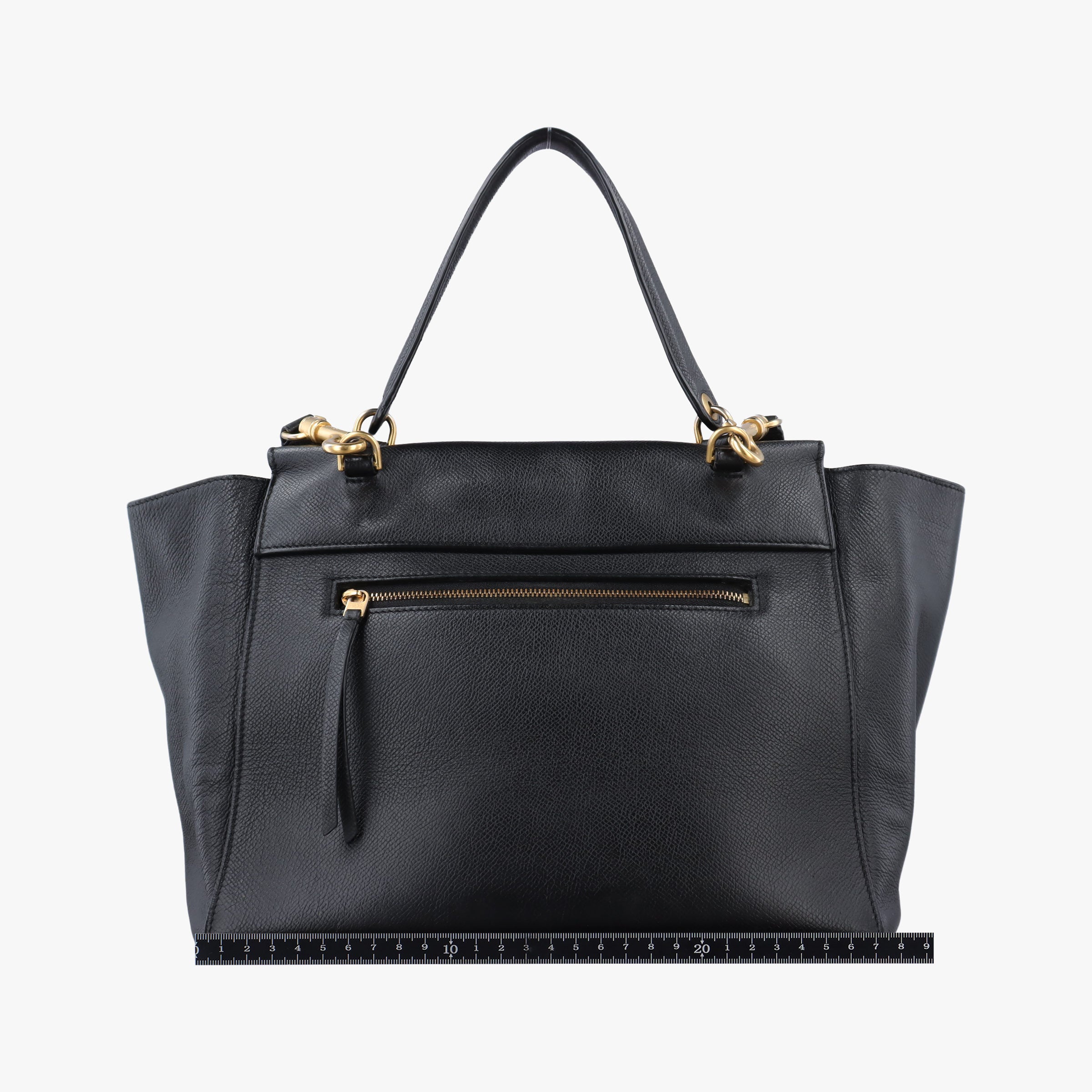 Pre-owned Celine Belt bag mini Black Leather  shoulderbag | stylenewstar