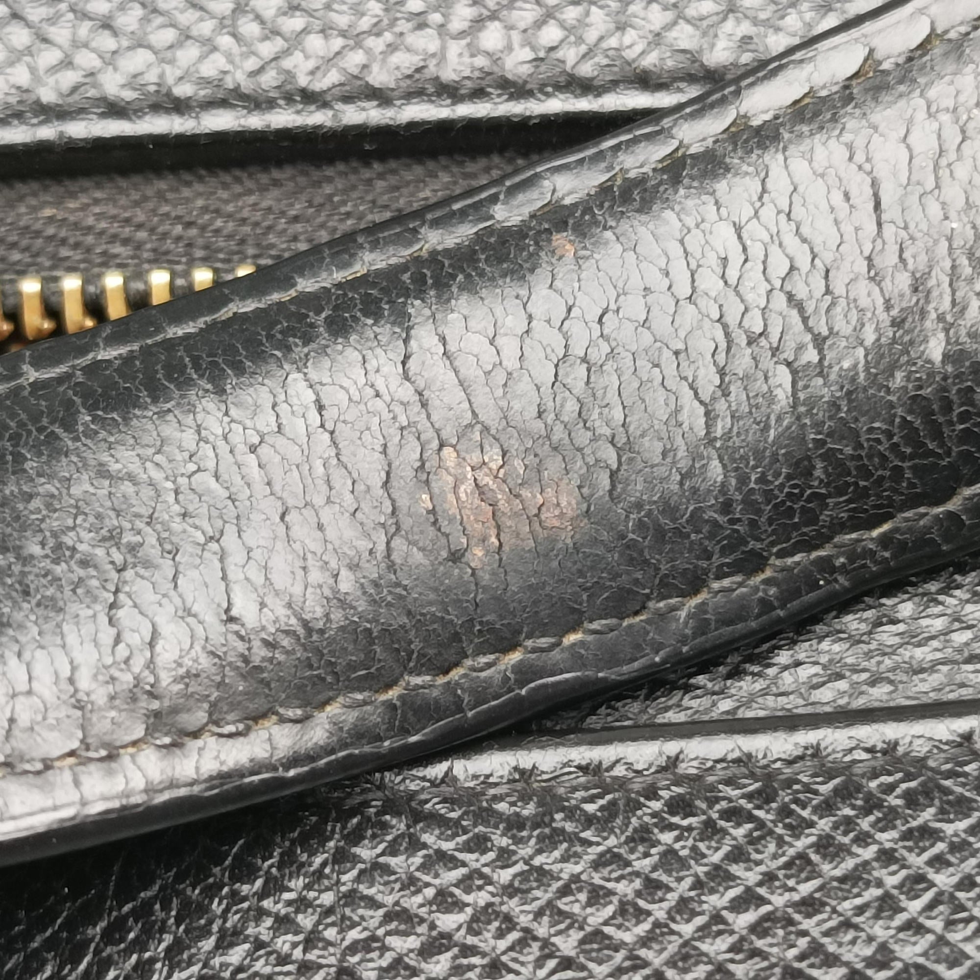 Pre-owned Celine Belt bag mini Black Leather  shoulderbag | stylenewstar