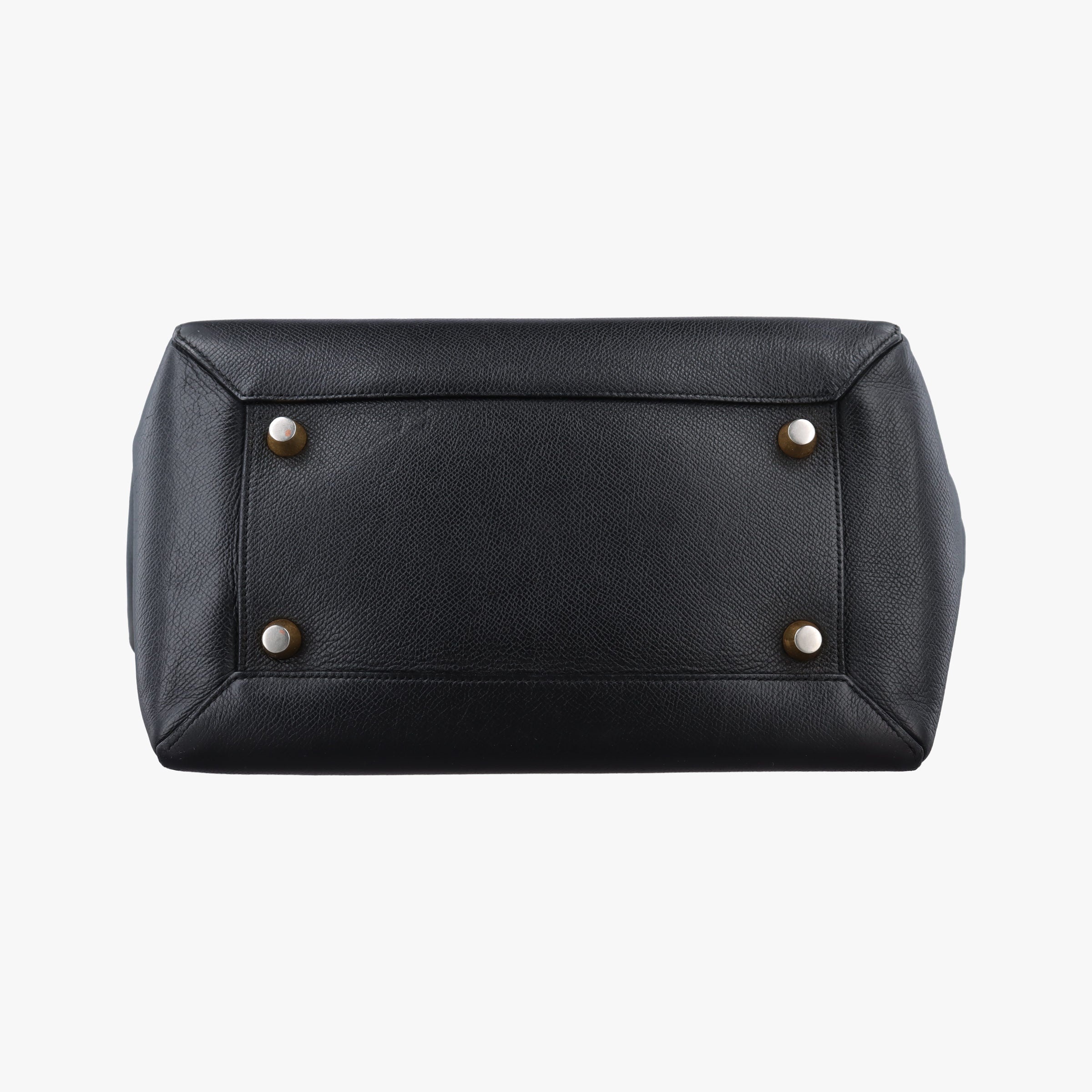 Pre-owned Celine Belt bag mini Black Leather  shoulderbag | stylenewstar