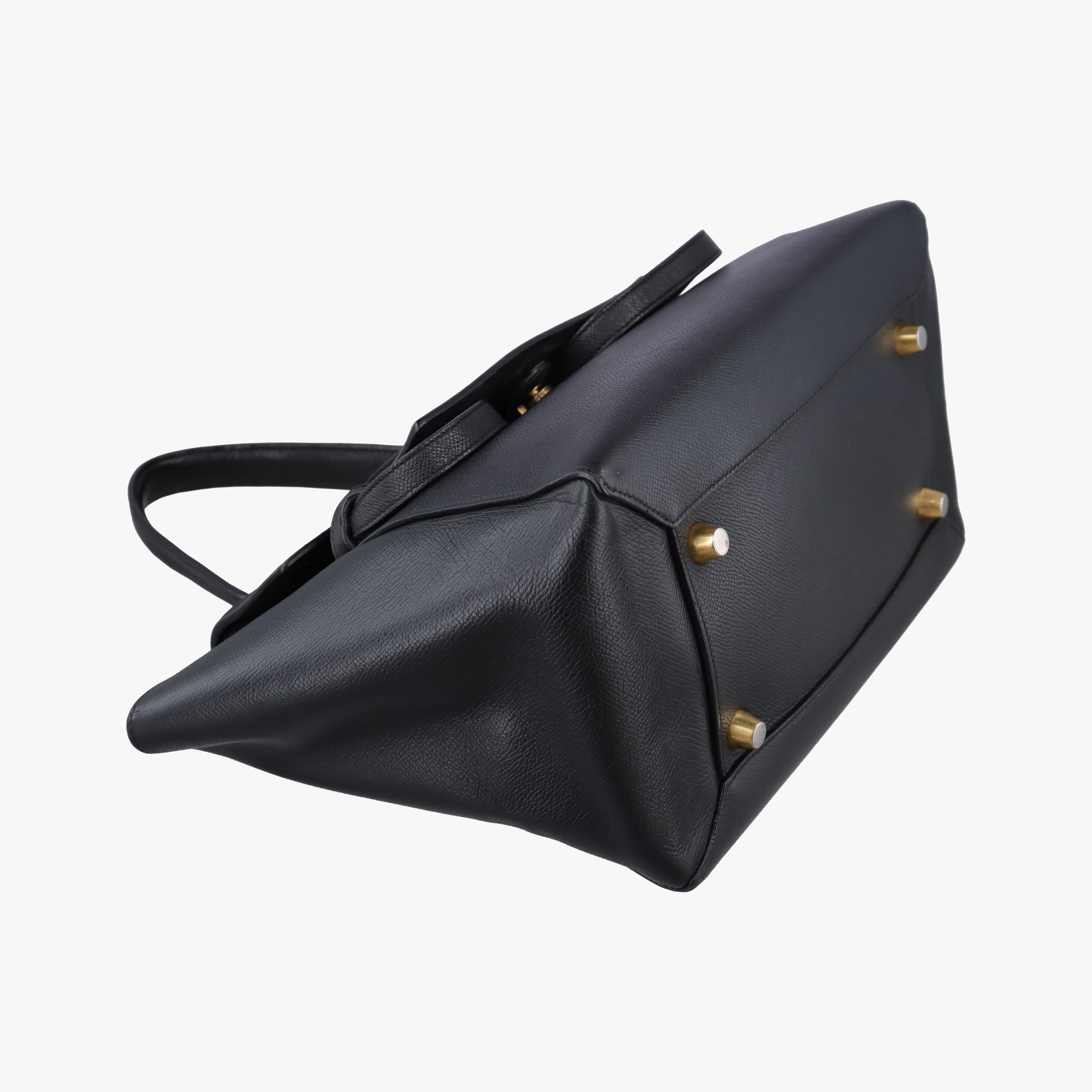 Pre-owned Celine Belt bag mini Black Leather  shoulderbag | stylenewstar