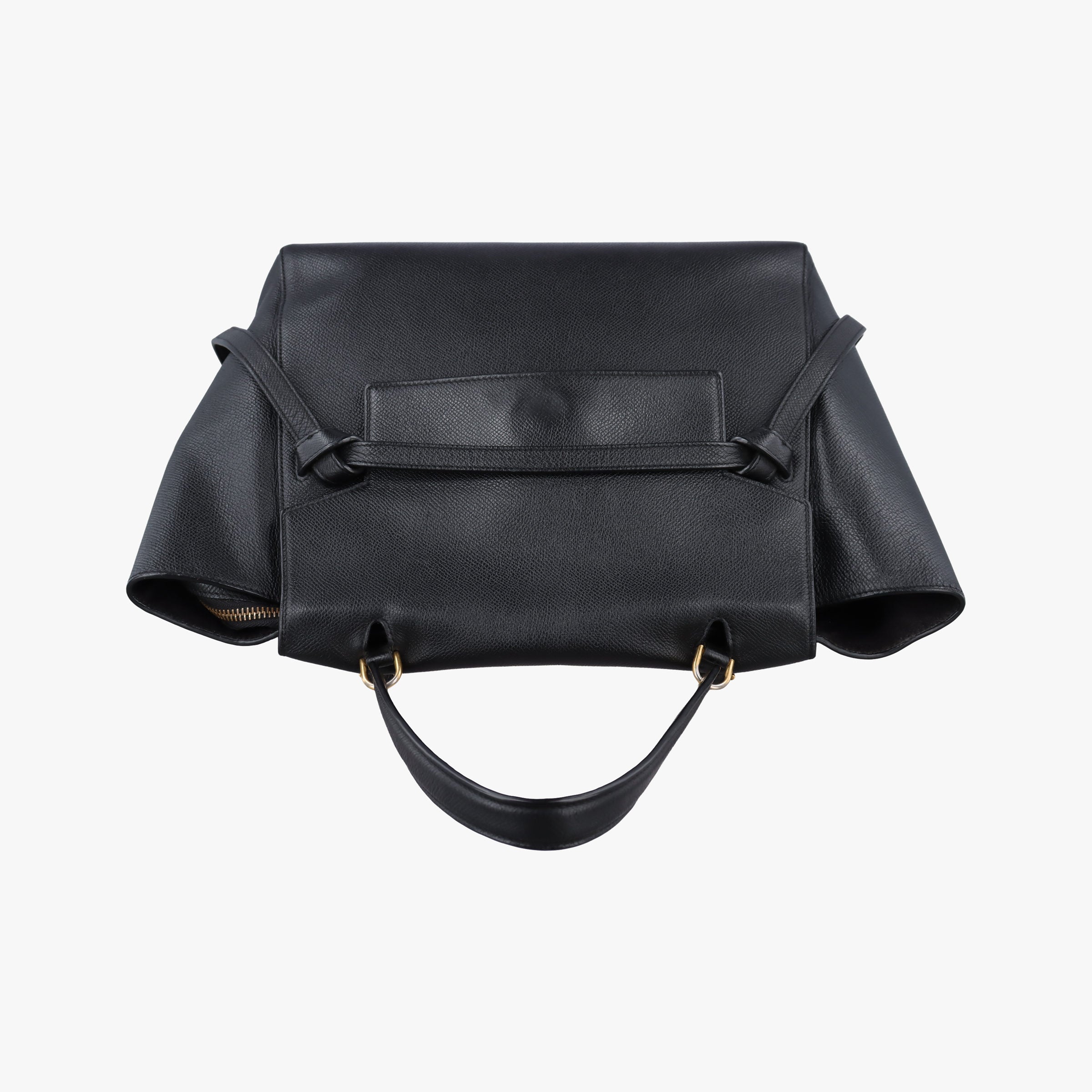 Pre-owned Celine Belt bag mini Black Leather  shoulderbag | stylenewstar