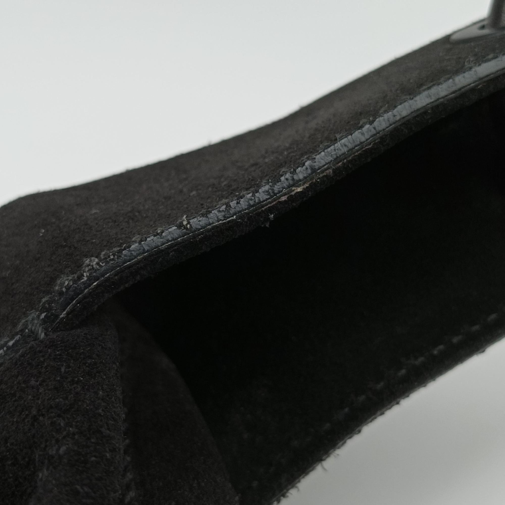 Pre-owned Gucci Hobo Black Suede 101292 shoulderbag | stylenewstar