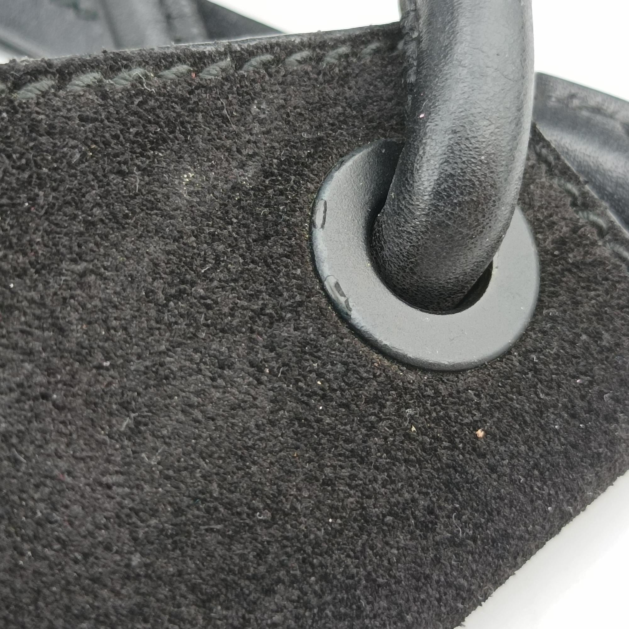 Pre-owned Gucci Hobo Black Suede 101292 shoulderbag | stylenewstar