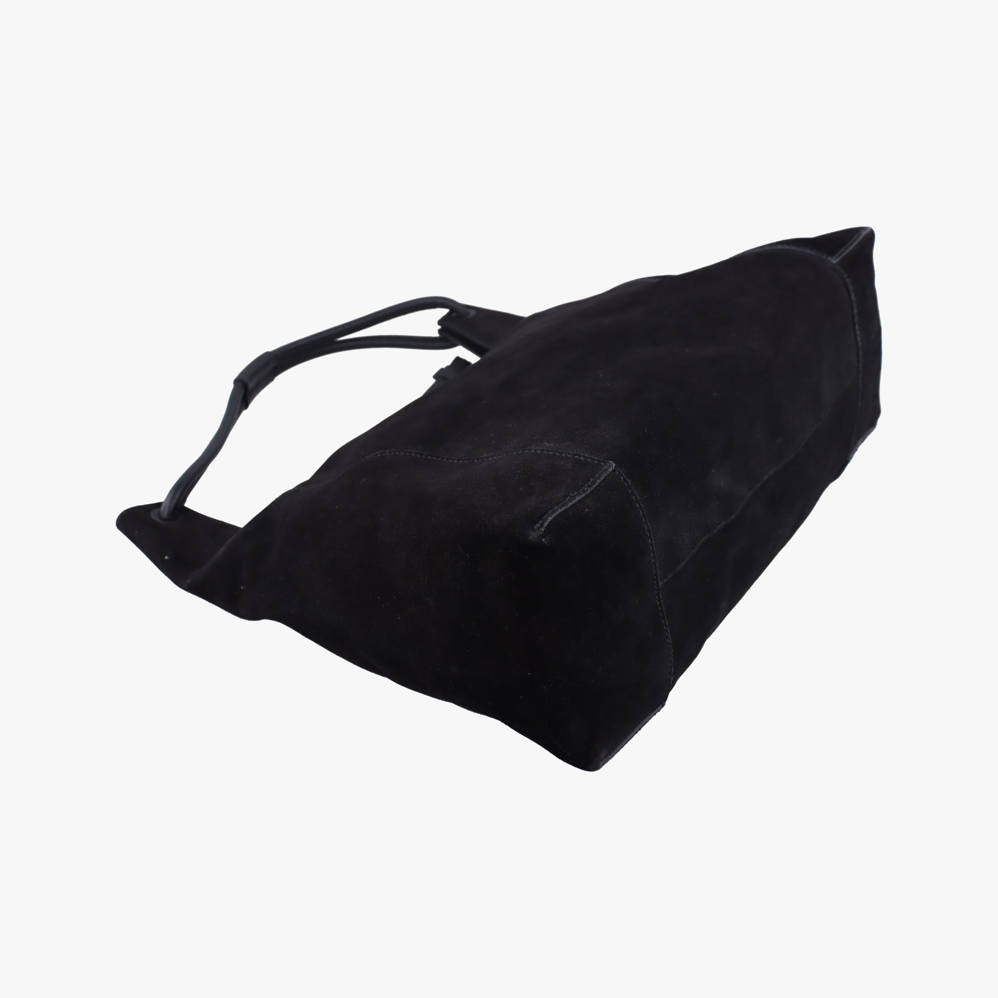 Pre-owned Gucci Hobo Black Suede 101292 shoulderbag | stylenewstar