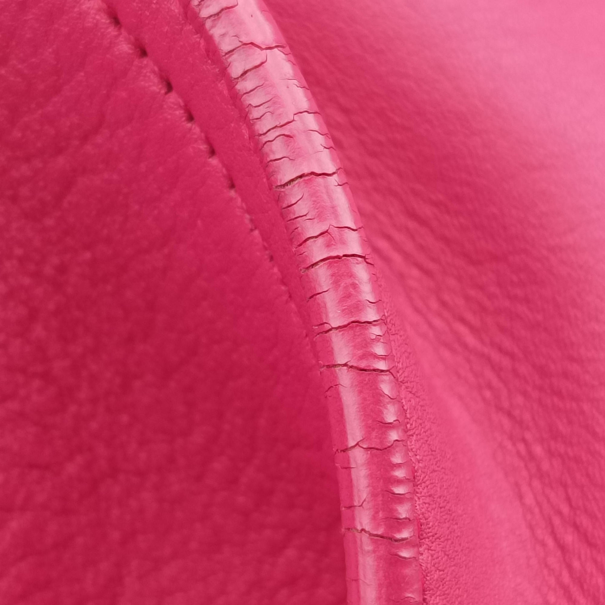 Secondhand Yves Saint Laurent Y Ligne Petit Cabas Rose Leather 311210 shoulderbag | stylenewstar