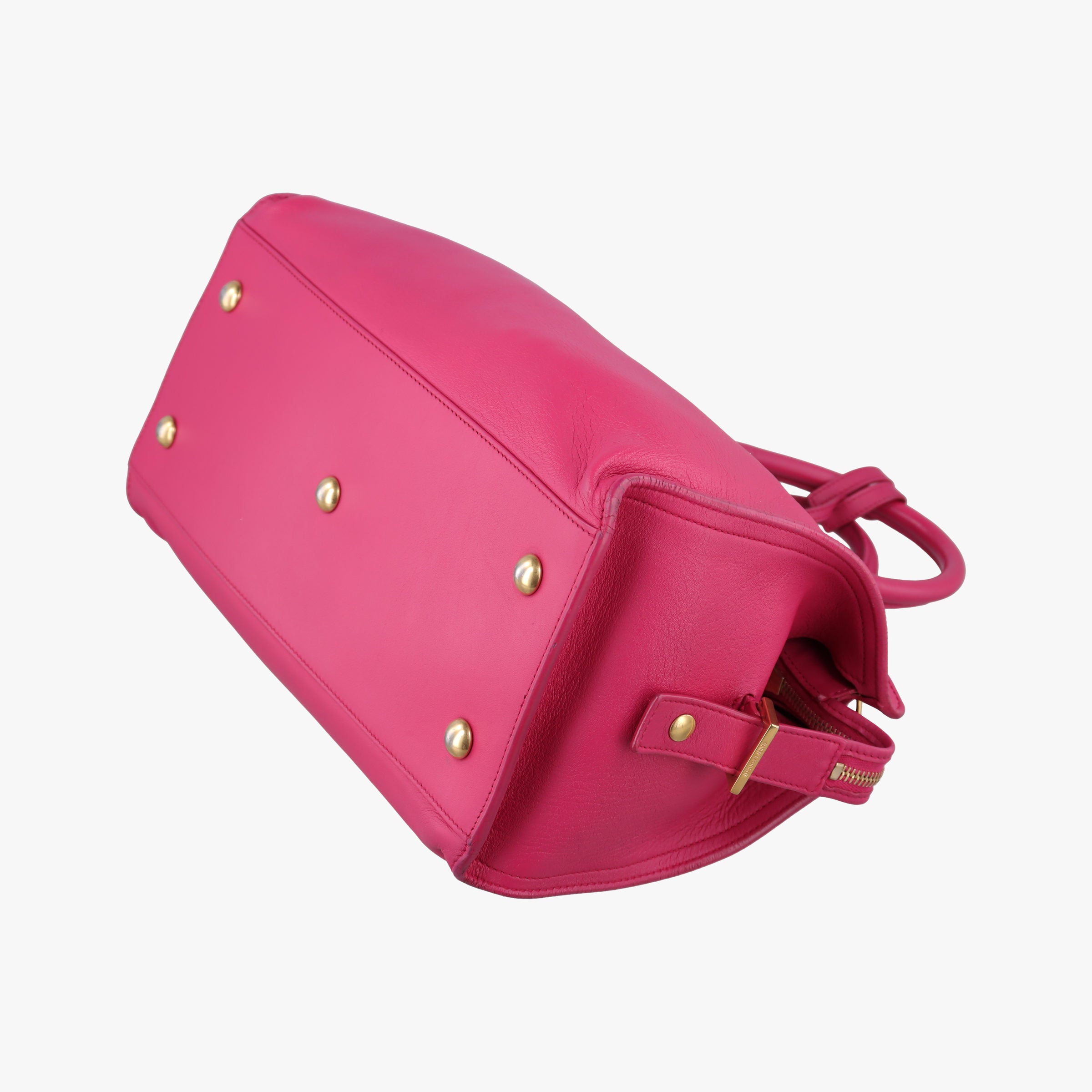 Secondhand Yves Saint Laurent Y Ligne Petit Cabas Rose Leather 311210 shoulderbag | stylenewstar
