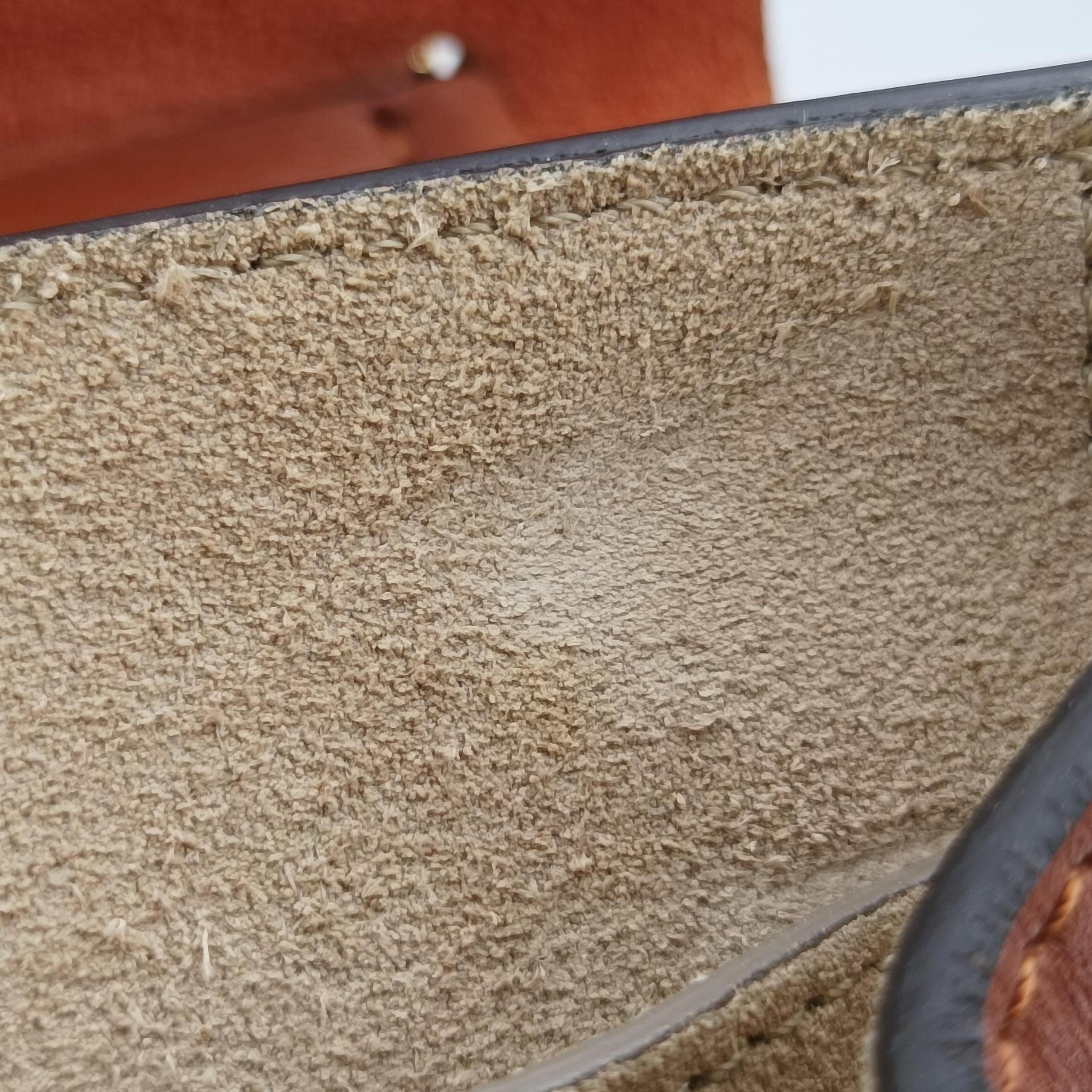 Pre-owned Chloe DREW Orange Leather×suede  shoulderbag | stylenewstar