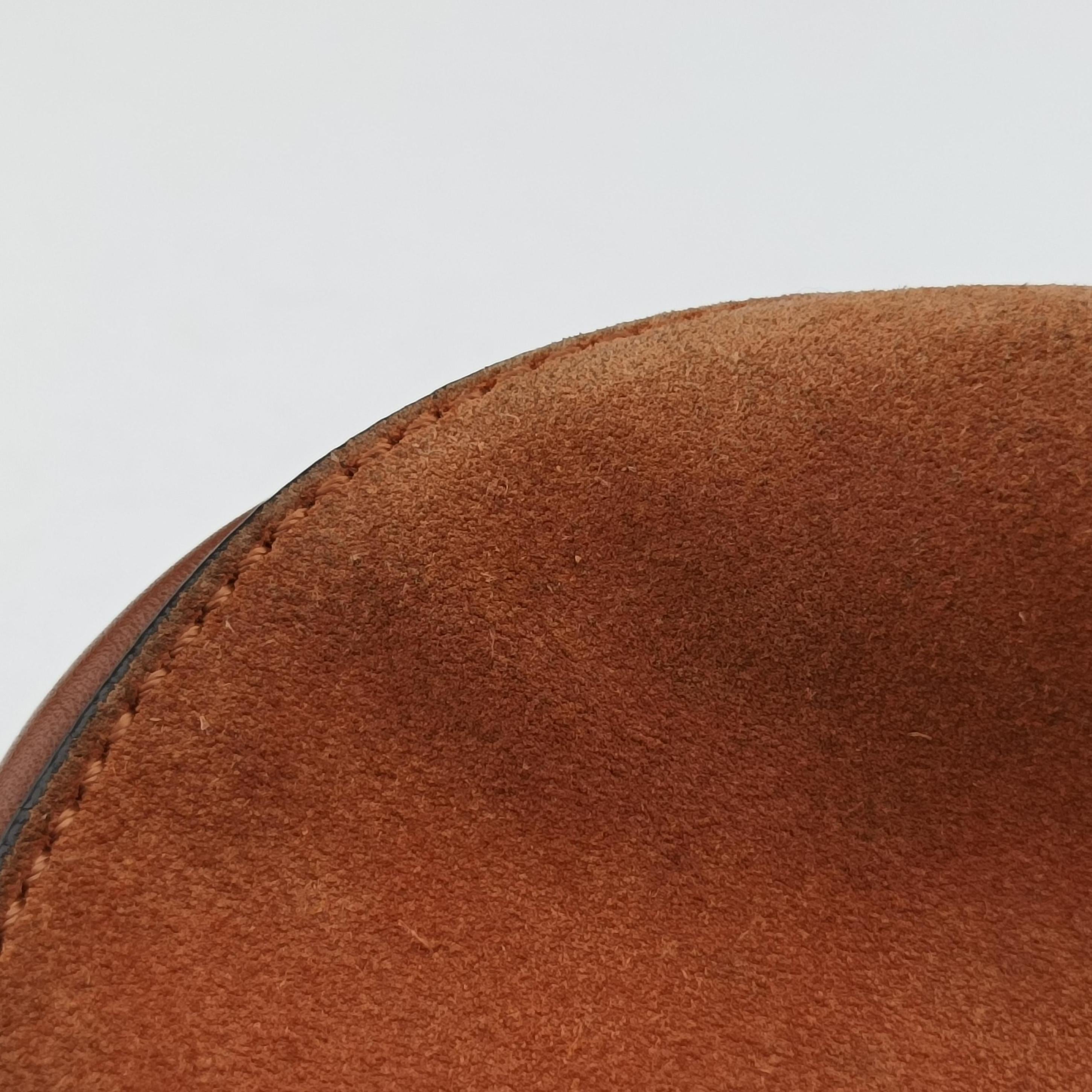 Pre-owned Chloe DREW Orange Leather×suede  shoulderbag | stylenewstar