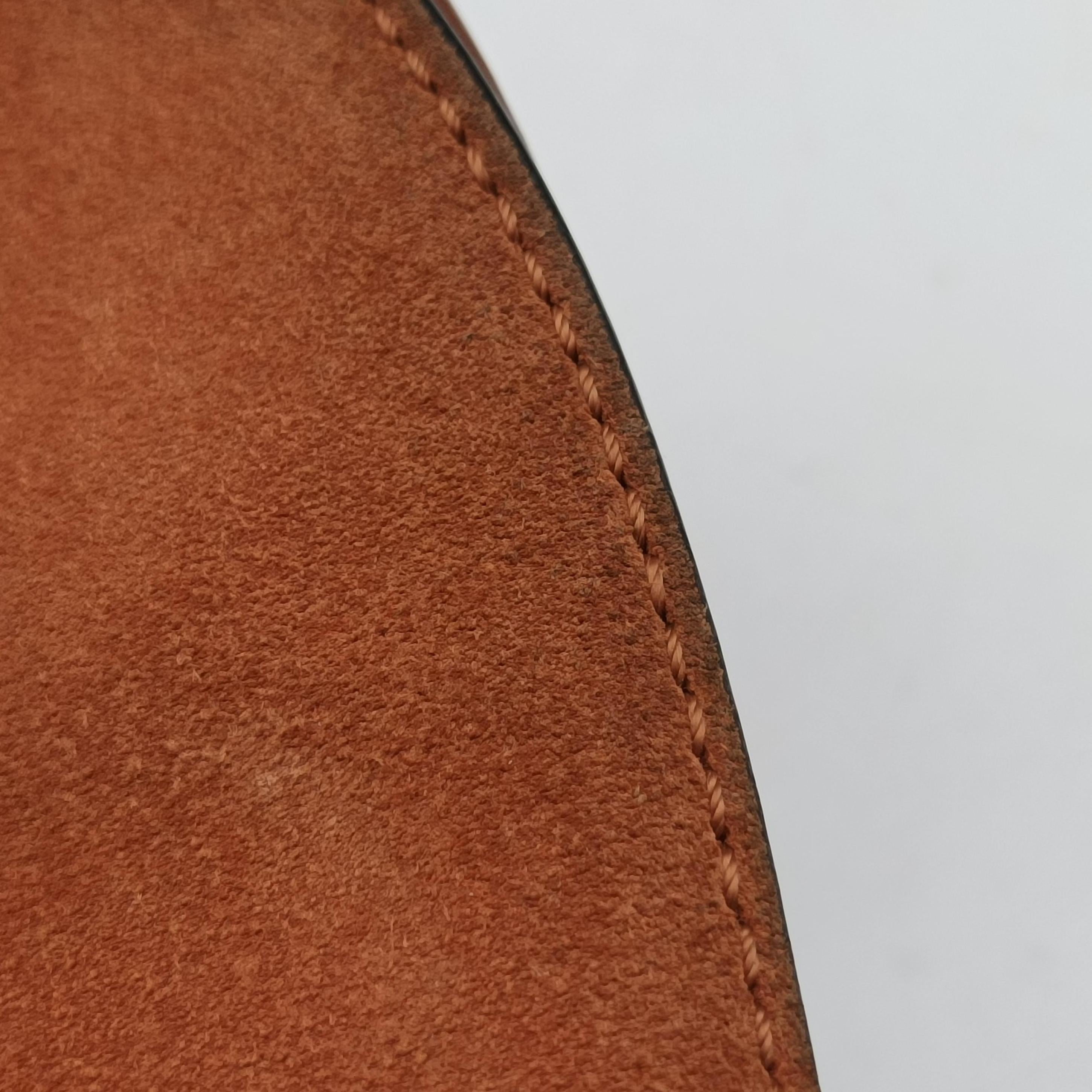 Pre-owned Chloe DREW Orange Leather×suede  shoulderbag | stylenewstar