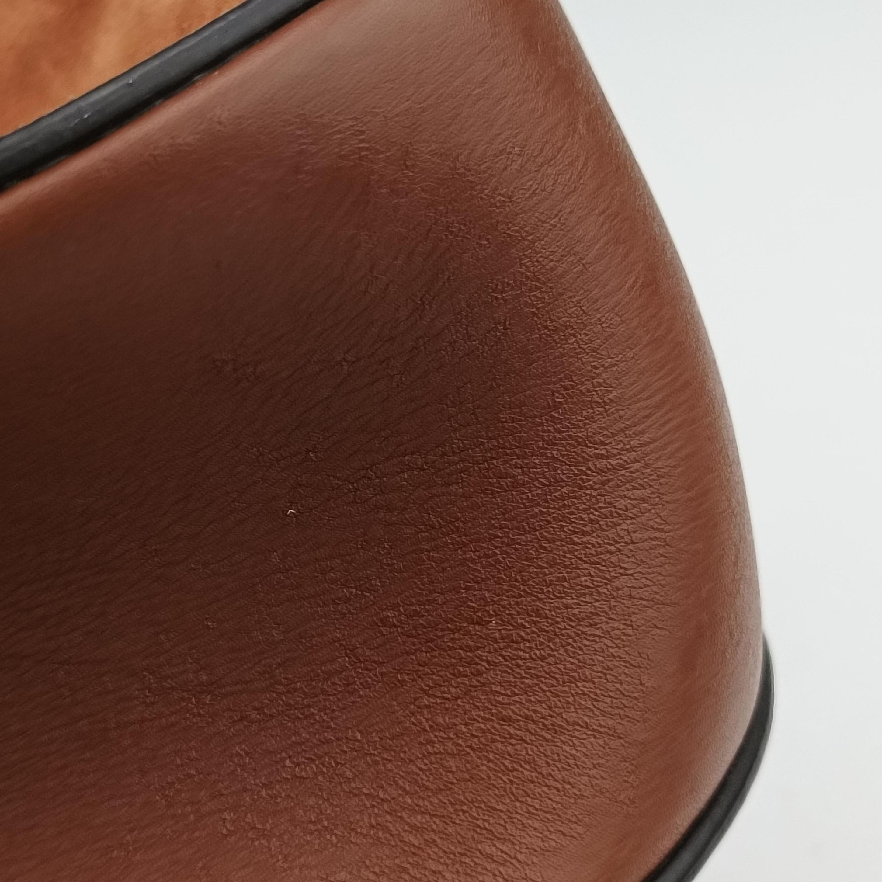 Pre-owned Chloe DREW Orange Leather×suede  shoulderbag | stylenewstar