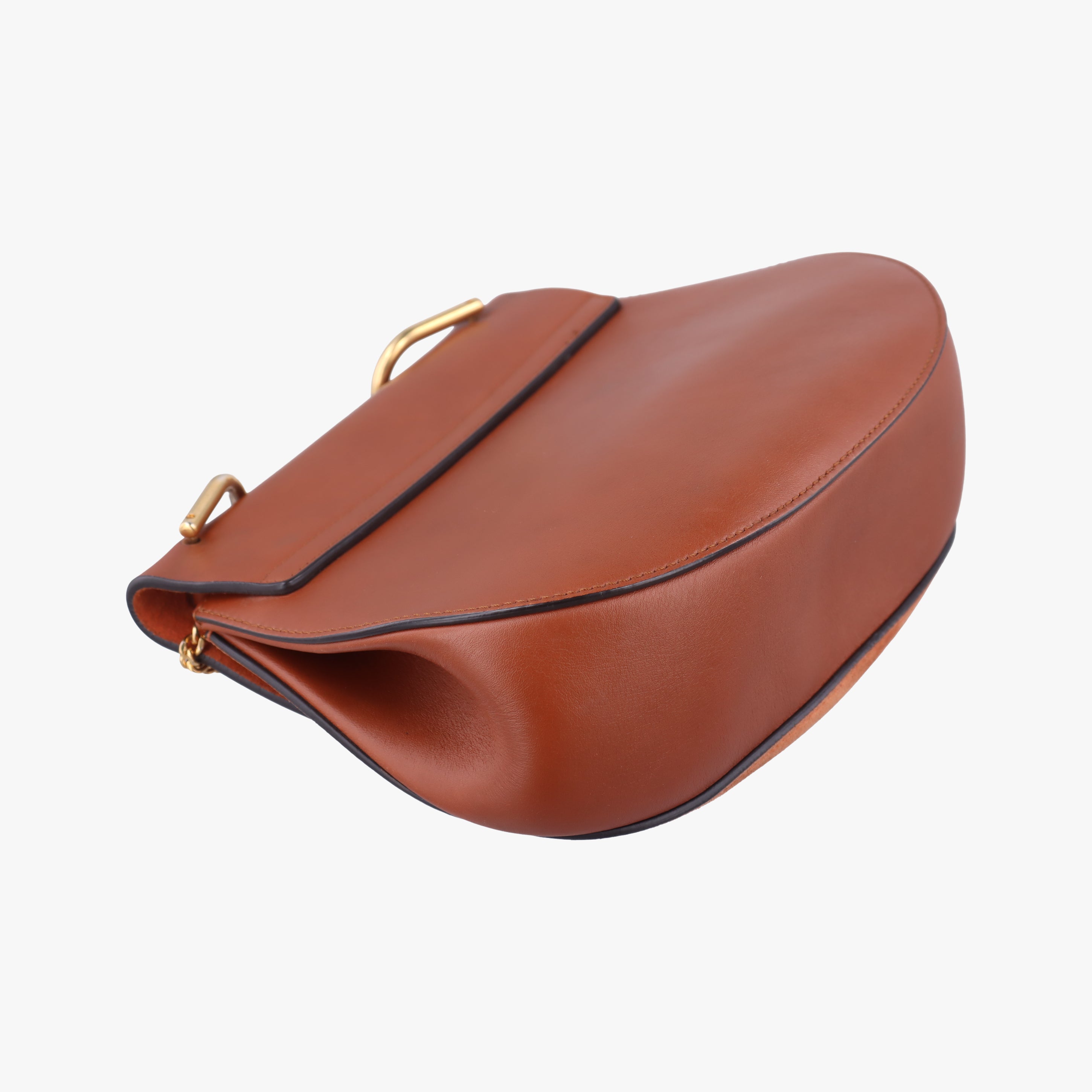 Pre-owned Chloe DREW Orange Leather×suede  shoulderbag | stylenewstar