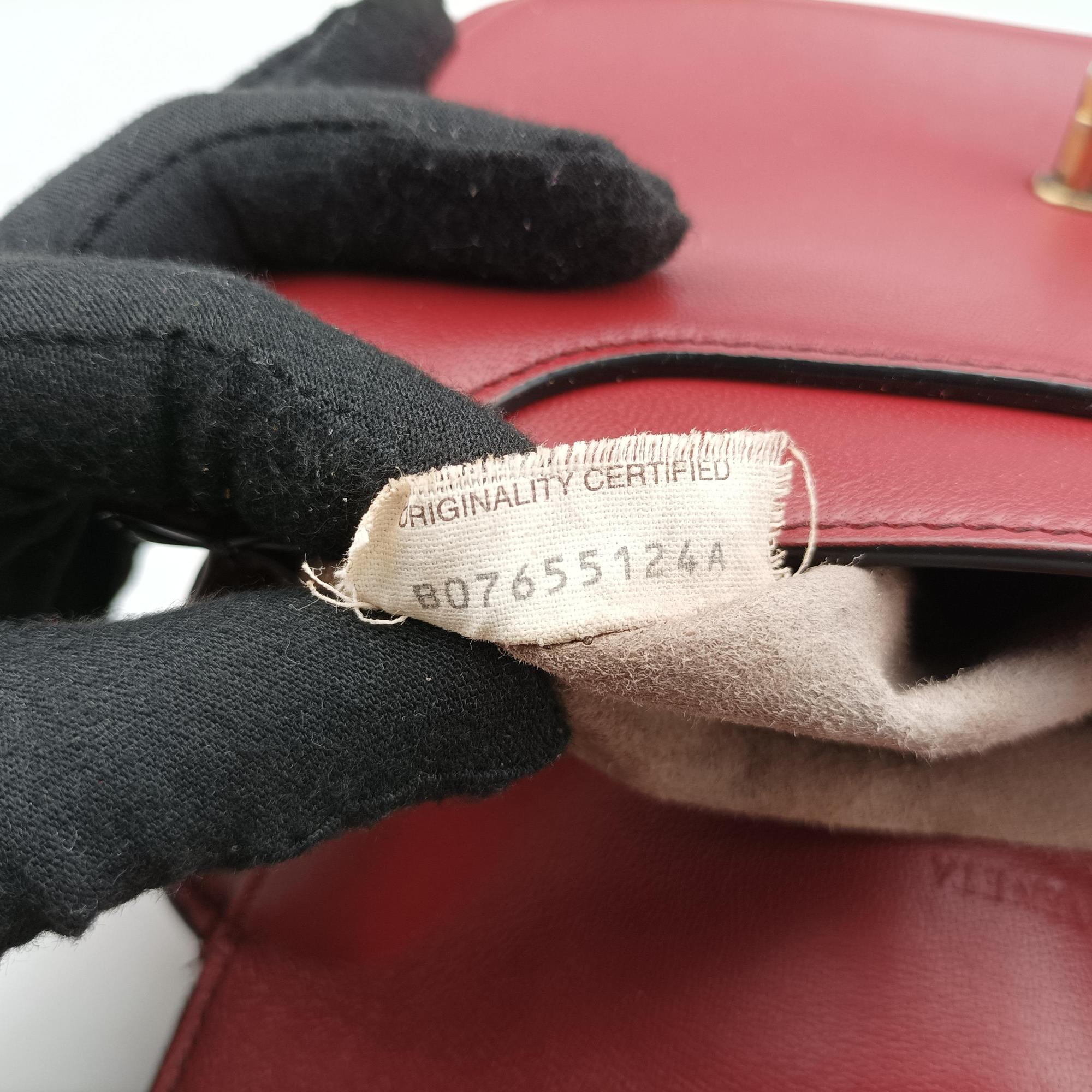 Vintage Bottega Veneta Luna Intrecciato Red lambskin  shoulderbag | stylenewstar