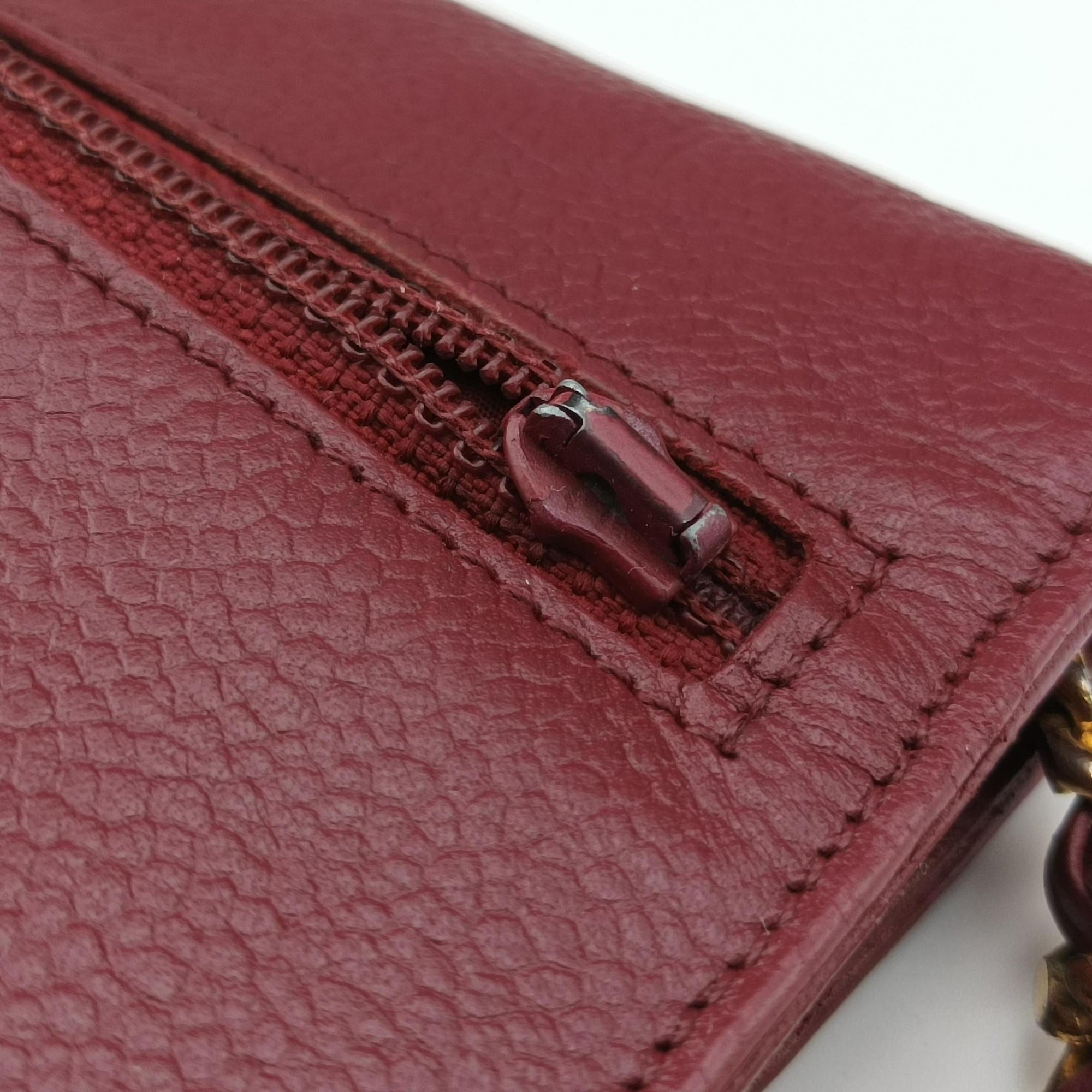 Vintage Chanel CocoMark Red Caviar Skin A05281 shoulderbag | stylenewstar