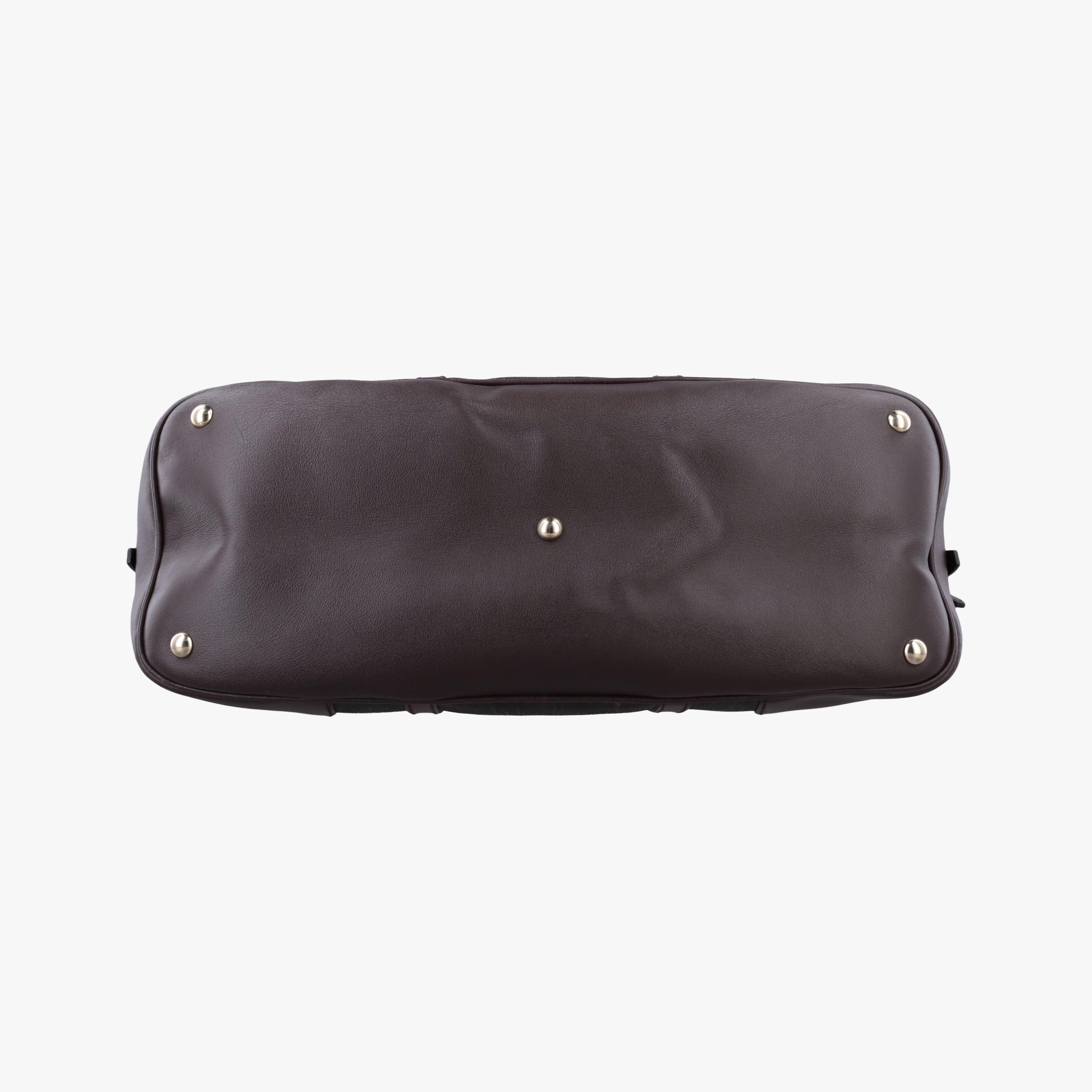 Pre-owned Gucci Microguccissima Brown PVC coated canvas 309616 handbag | stylenewstar