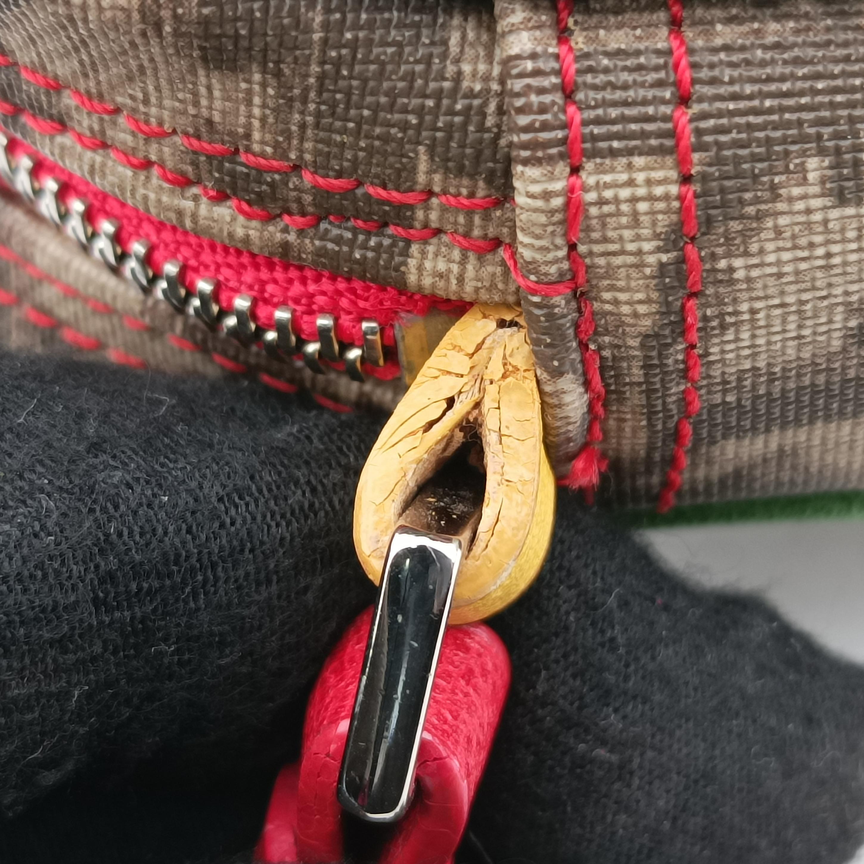 Pre-owned Christian Dior Trotter Rasta beige×Multicolour PVC Canvas×Leather  handbag | stylenewstar