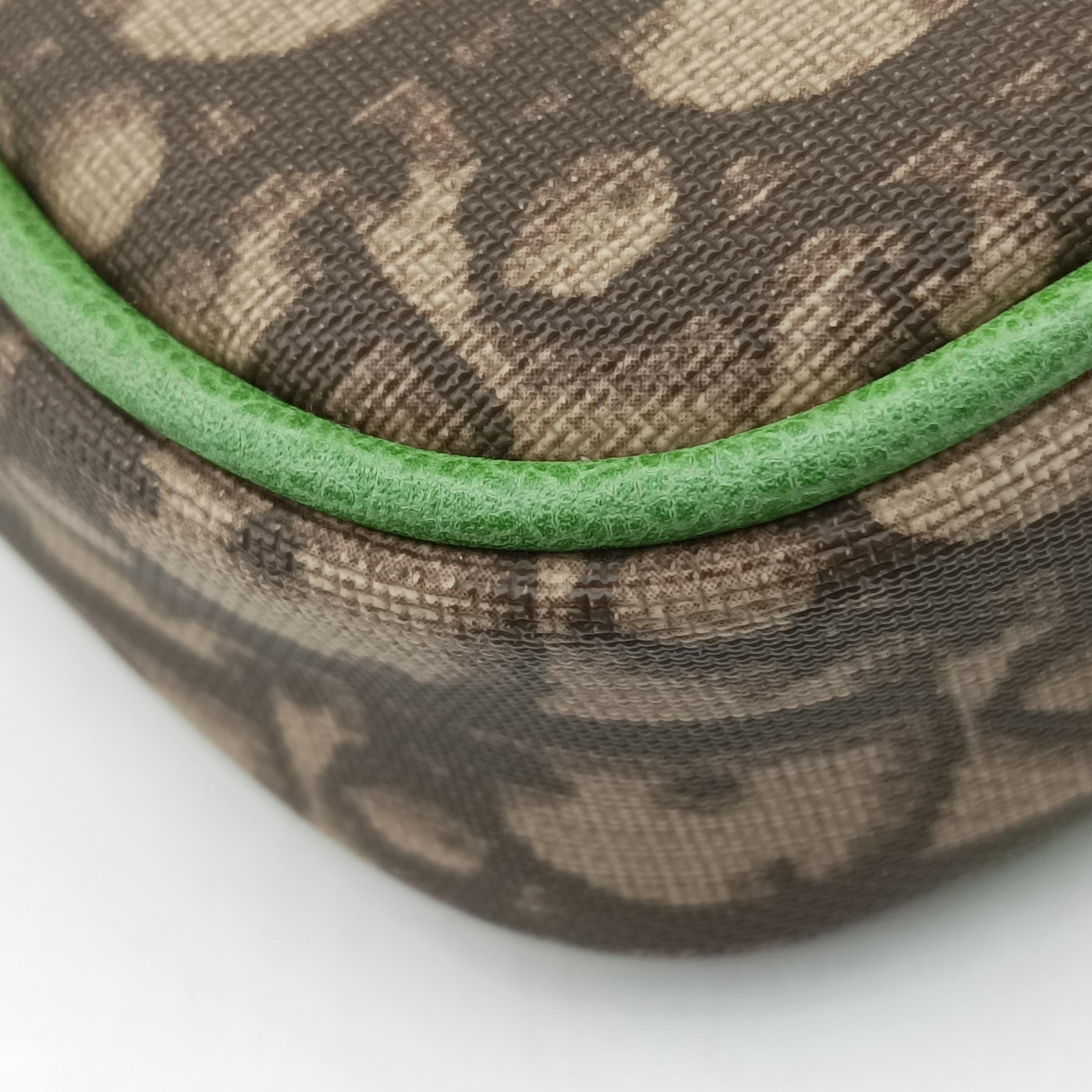 Pre-owned Christian Dior Trotter Rasta beige×Multicolour PVC Canvas×Leather  handbag | stylenewstar