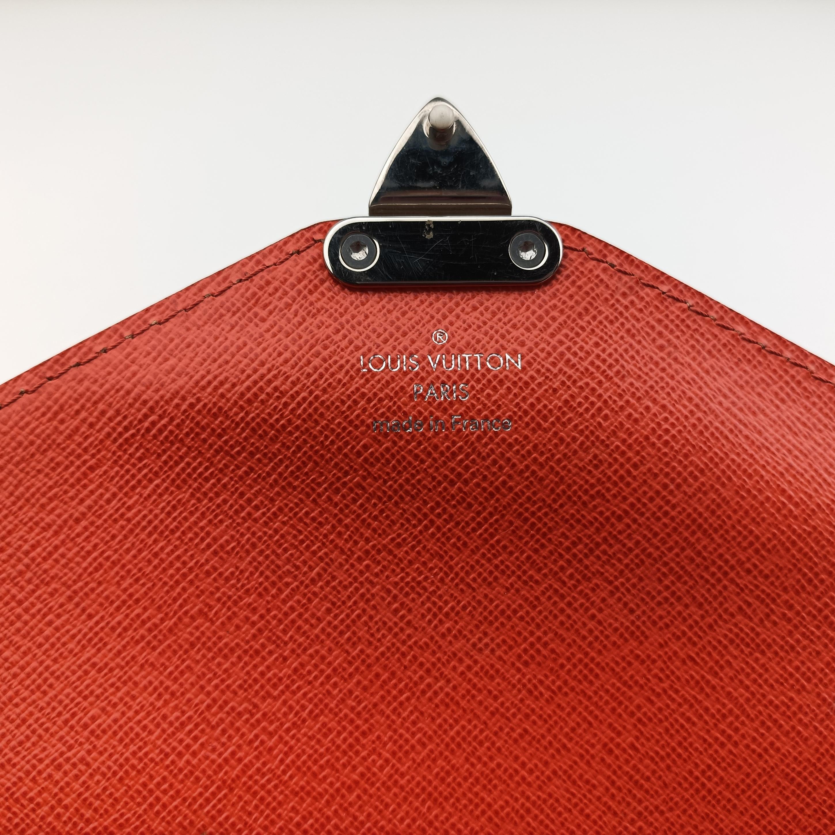 Secondhand Louis Vuitton MONCEAU BB PIMENT Epi M40784 handbag | stylenewstar