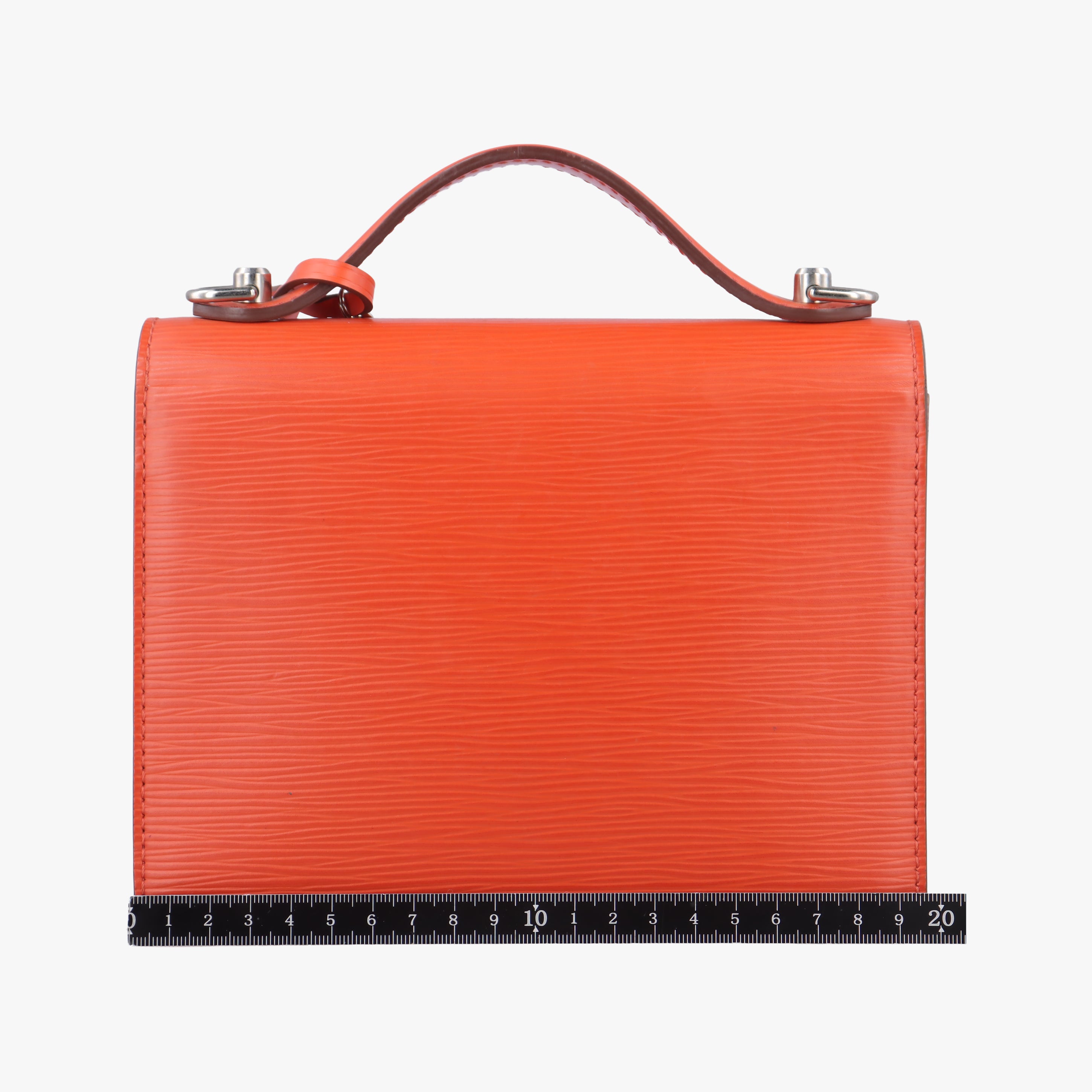 Secondhand Louis Vuitton MONCEAU BB PIMENT Epi M40784 handbag | stylenewstar