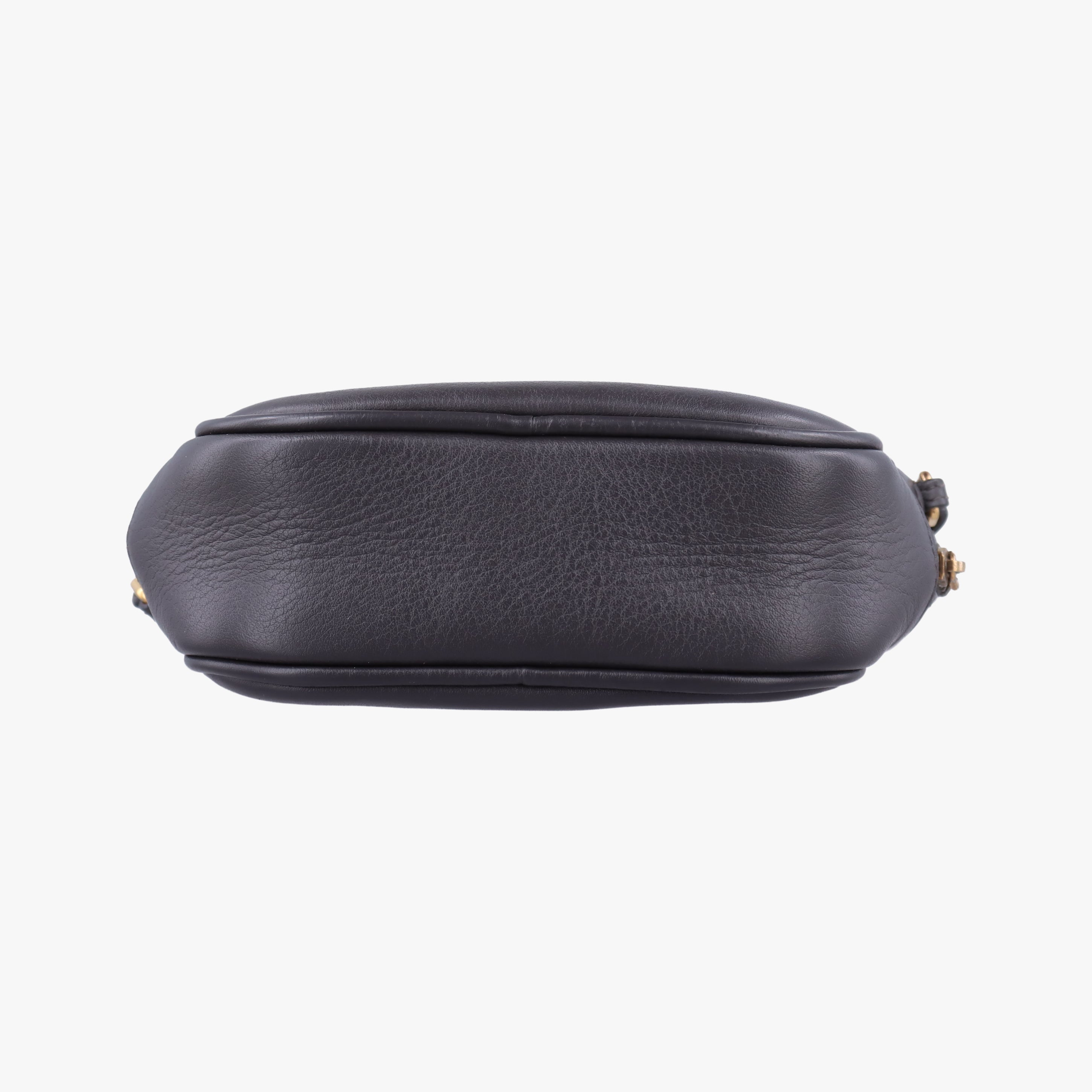 Pre-owned Yves Saint Laurent Monogram Blogger Gray Series Leather 425317 shoulderbag | stylenewstar