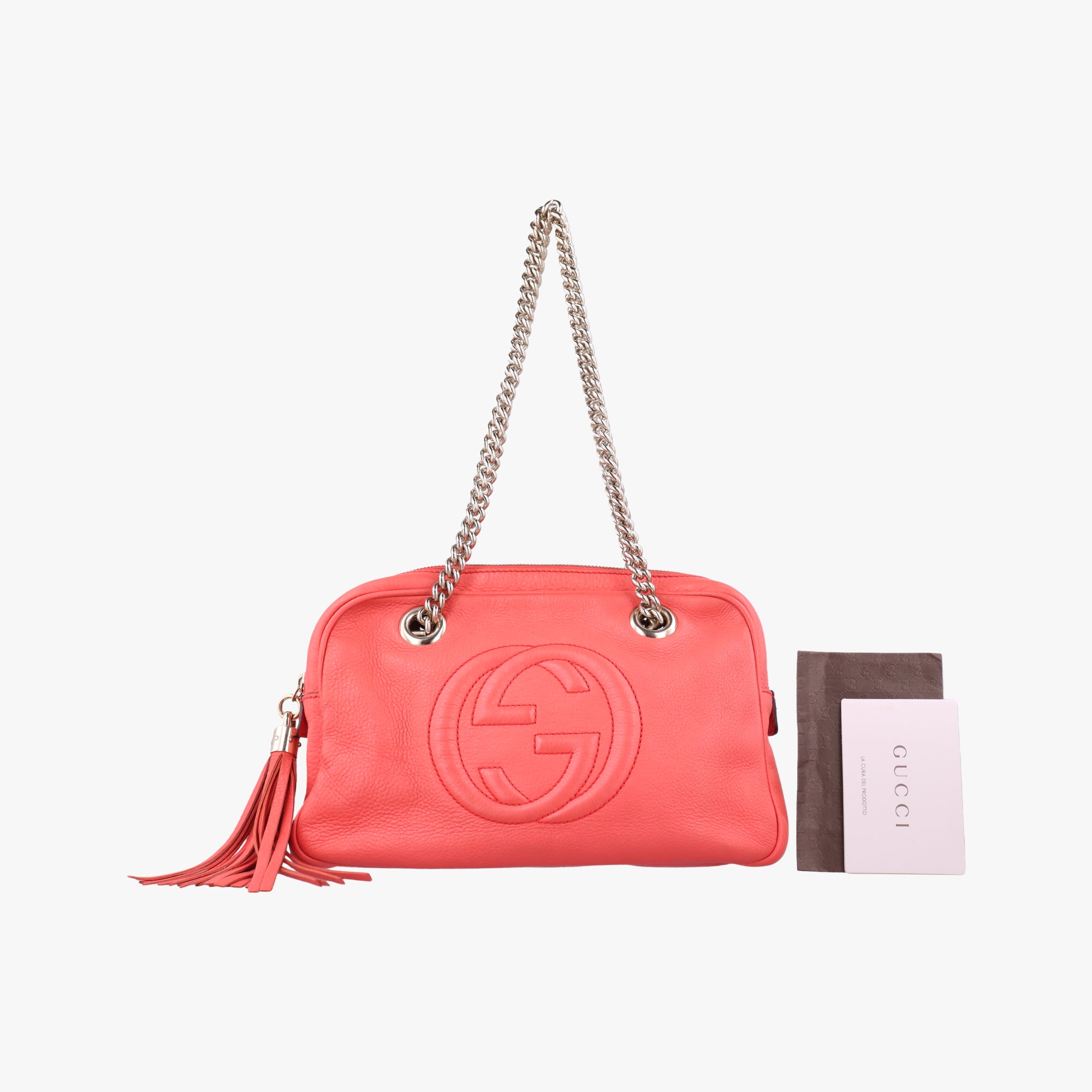 Vintage Gucci Soho Orange Leather 308983 shoulderbag | stylenewstar