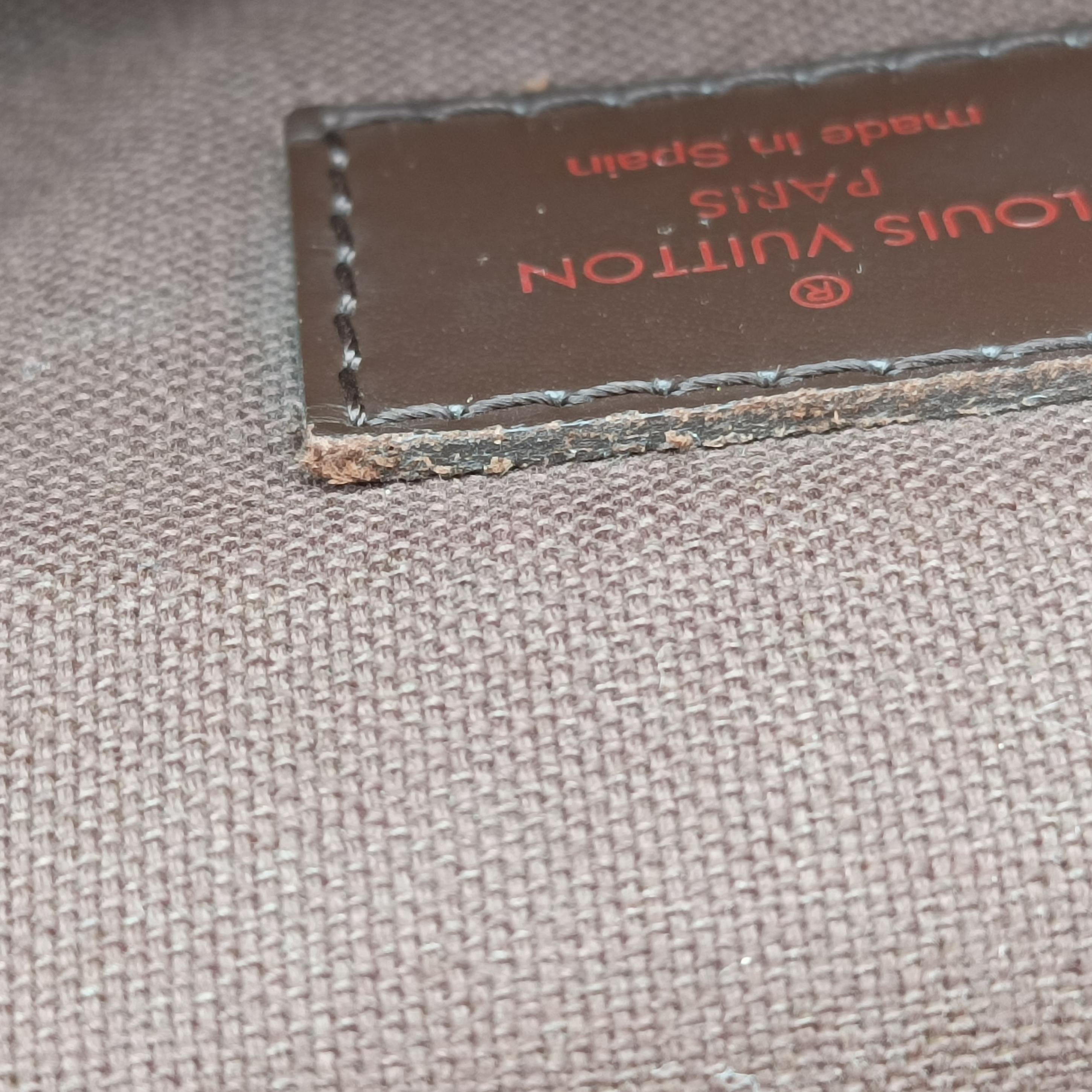 Pre-owned Louis Vuitton BROOKLYN GM EBENE Damier Canvas N51212 shoulderbag | stylenewstar