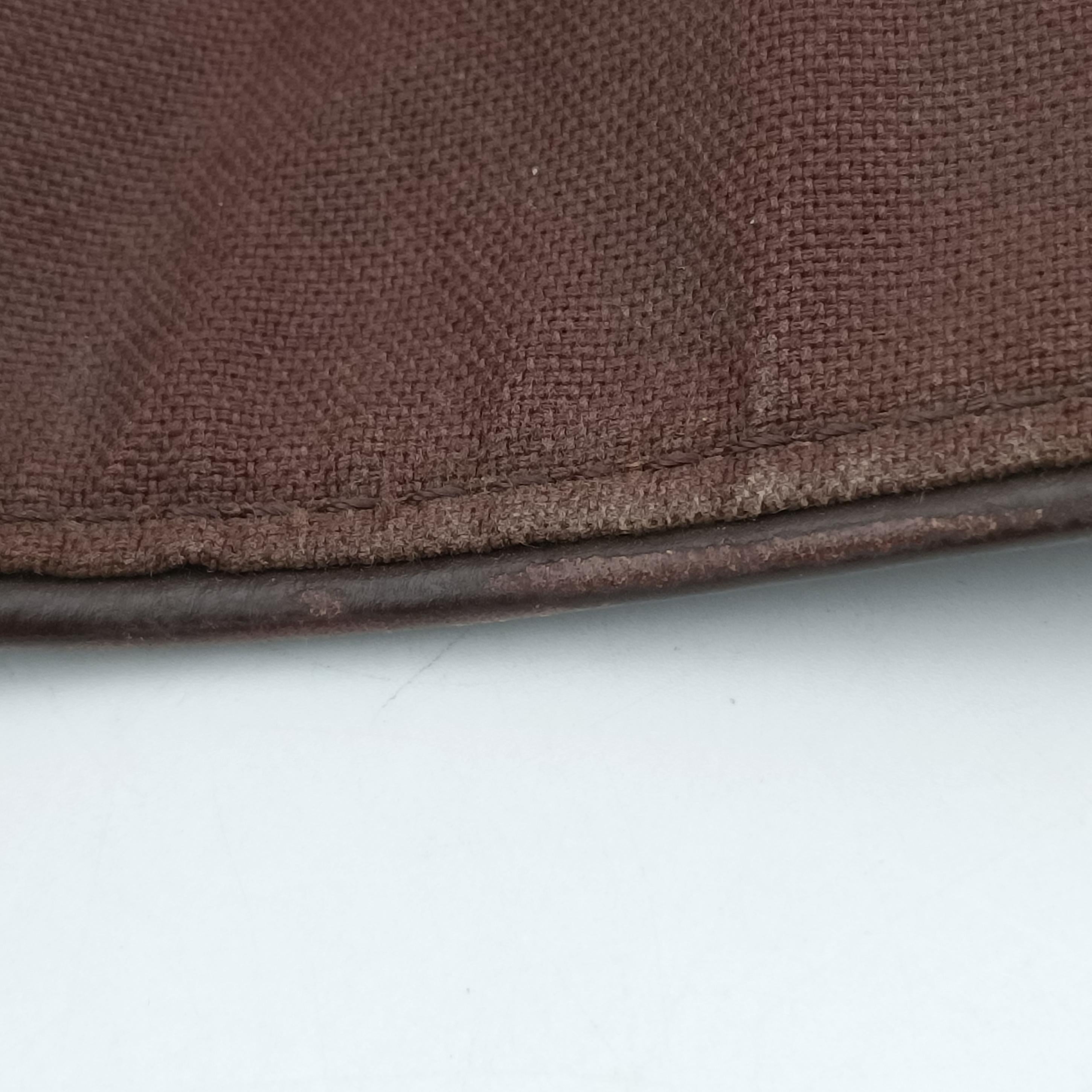 Pre-owned Louis Vuitton BROOKLYN GM EBENE Damier Canvas N51212 shoulderbag | stylenewstar