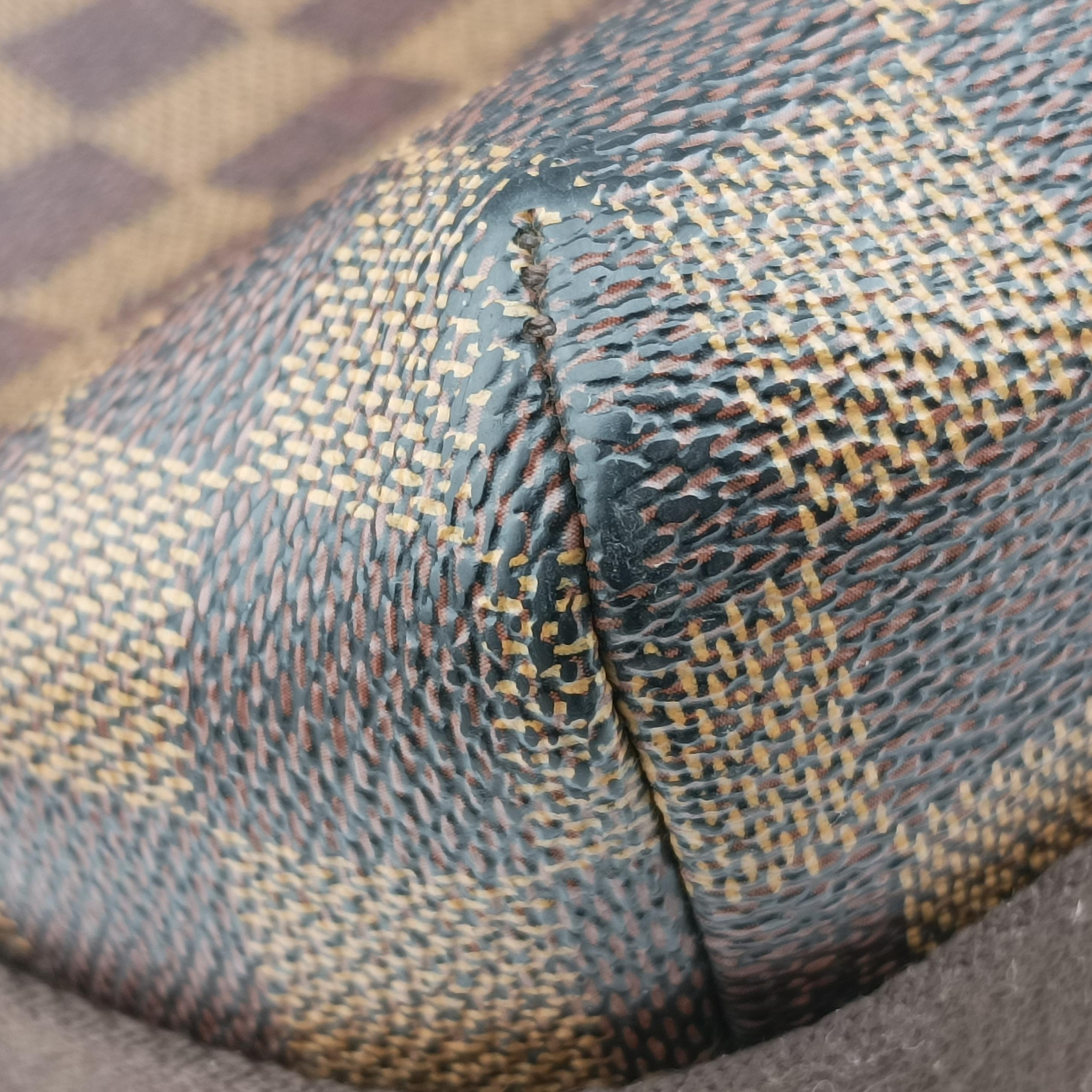 Pre-owned Louis Vuitton BROOKLYN GM EBENE Damier Canvas N51212 shoulderbag | stylenewstar