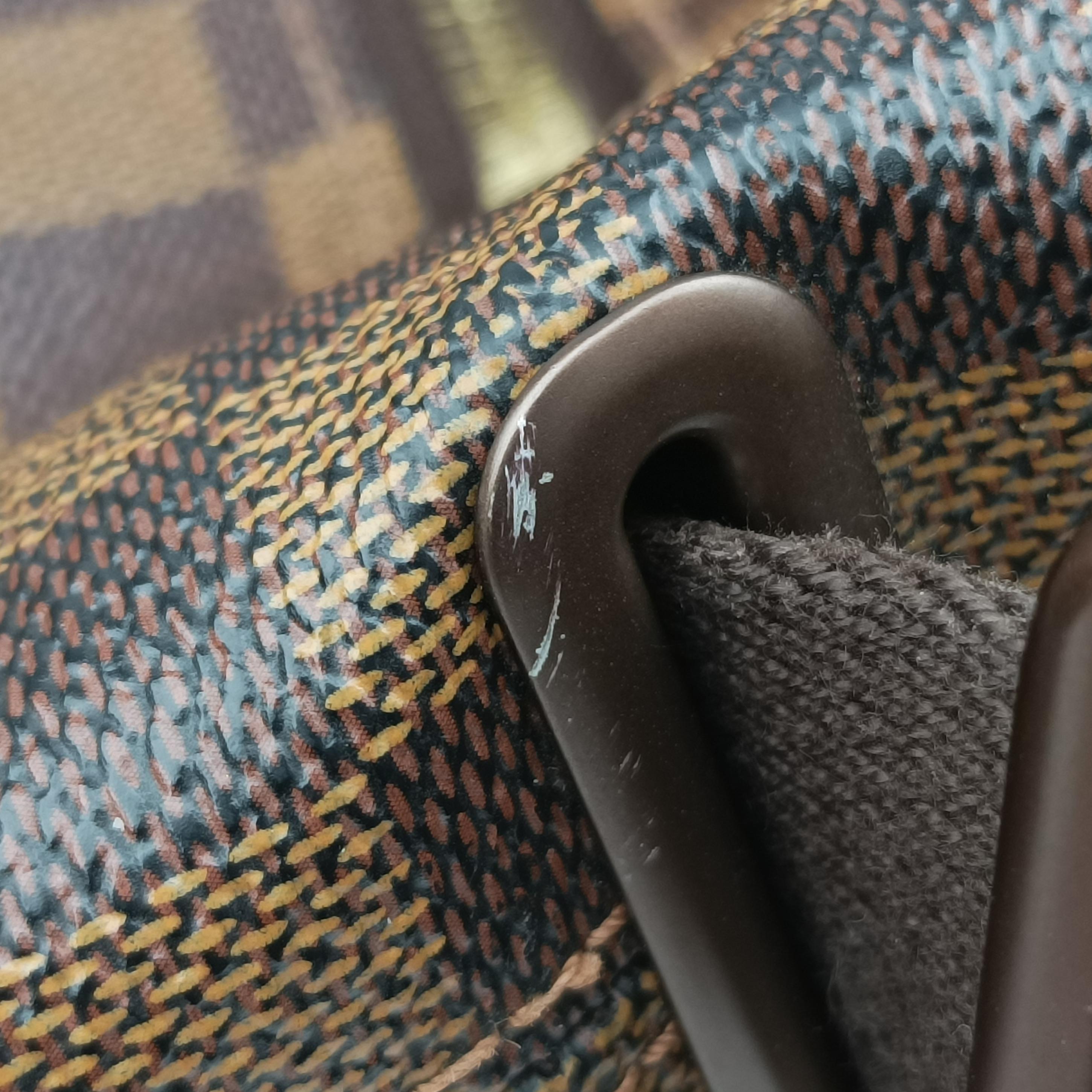 Pre-owned Louis Vuitton BROOKLYN GM EBENE Damier Canvas N51212 shoulderbag | stylenewstar