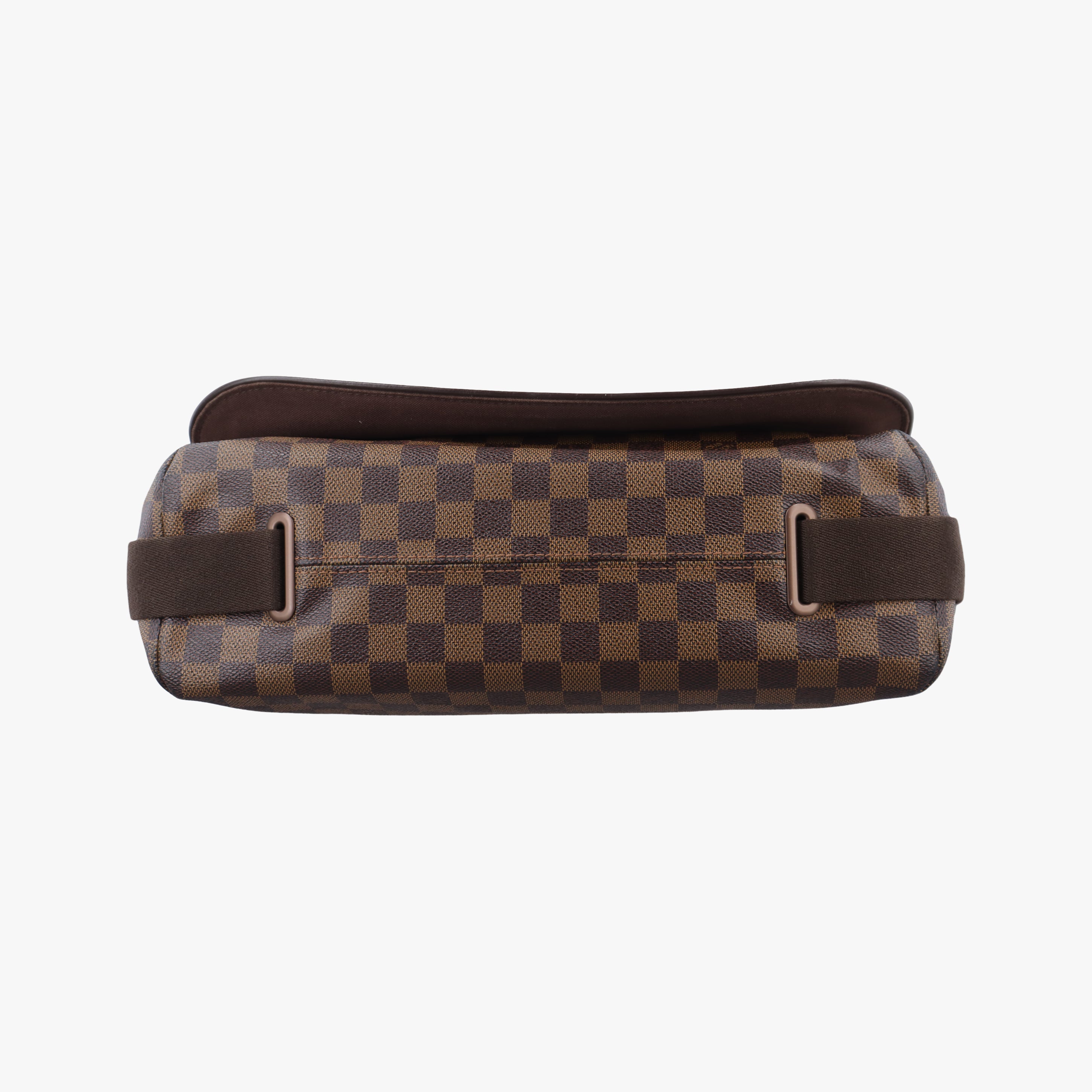 Pre-owned Louis Vuitton BROOKLYN GM EBENE Damier Canvas N51212 shoulderbag | stylenewstar
