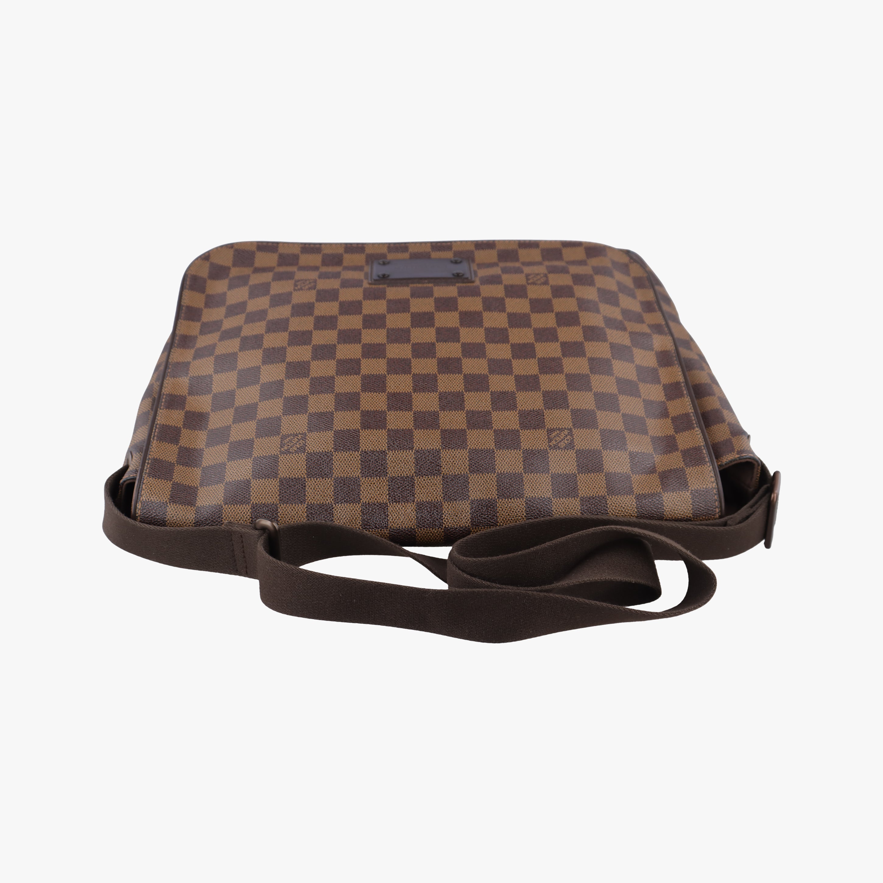 Pre-owned Louis Vuitton BROOKLYN GM EBENE Damier Canvas N51212 shoulderbag | stylenewstar